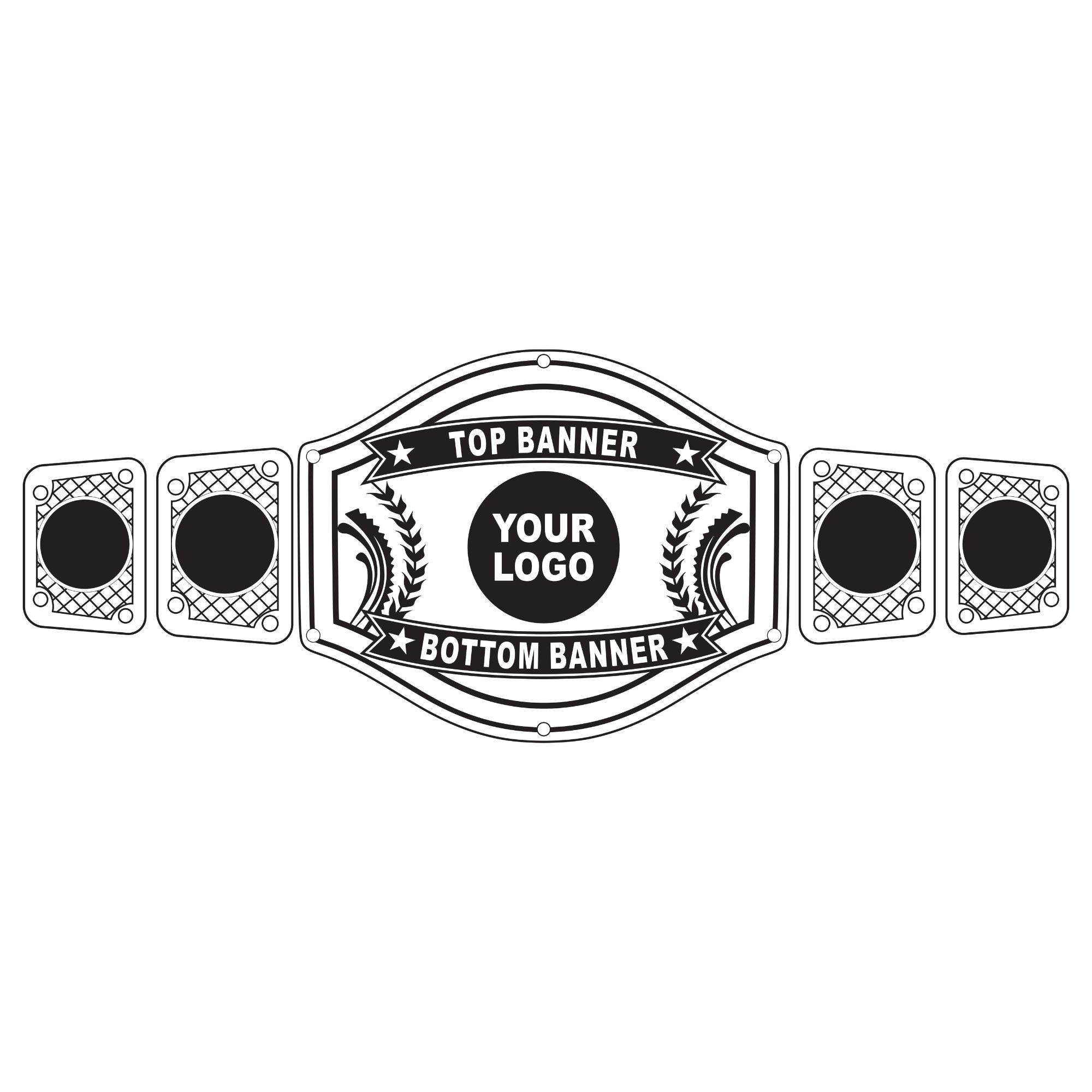 Design-Your Own Wrestling Championship Belt