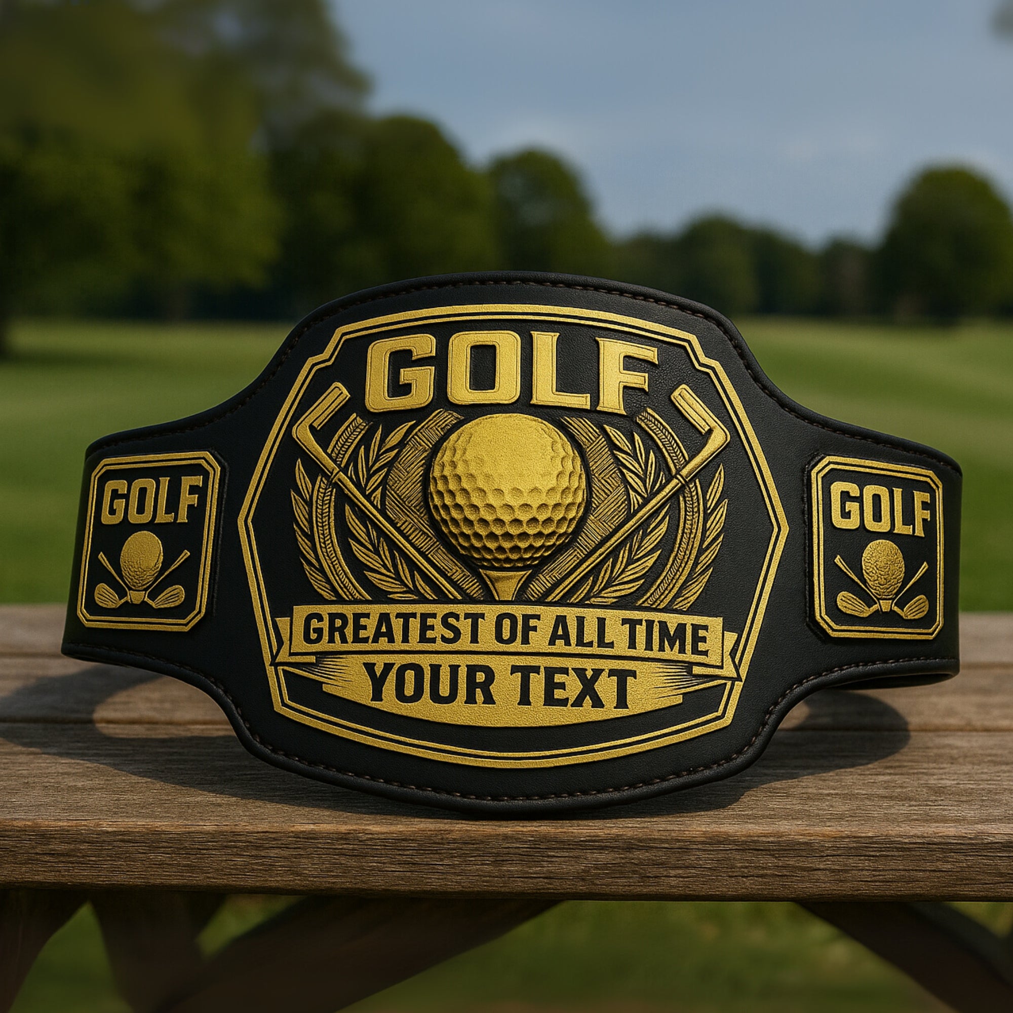 Customized Golf Championship Belt