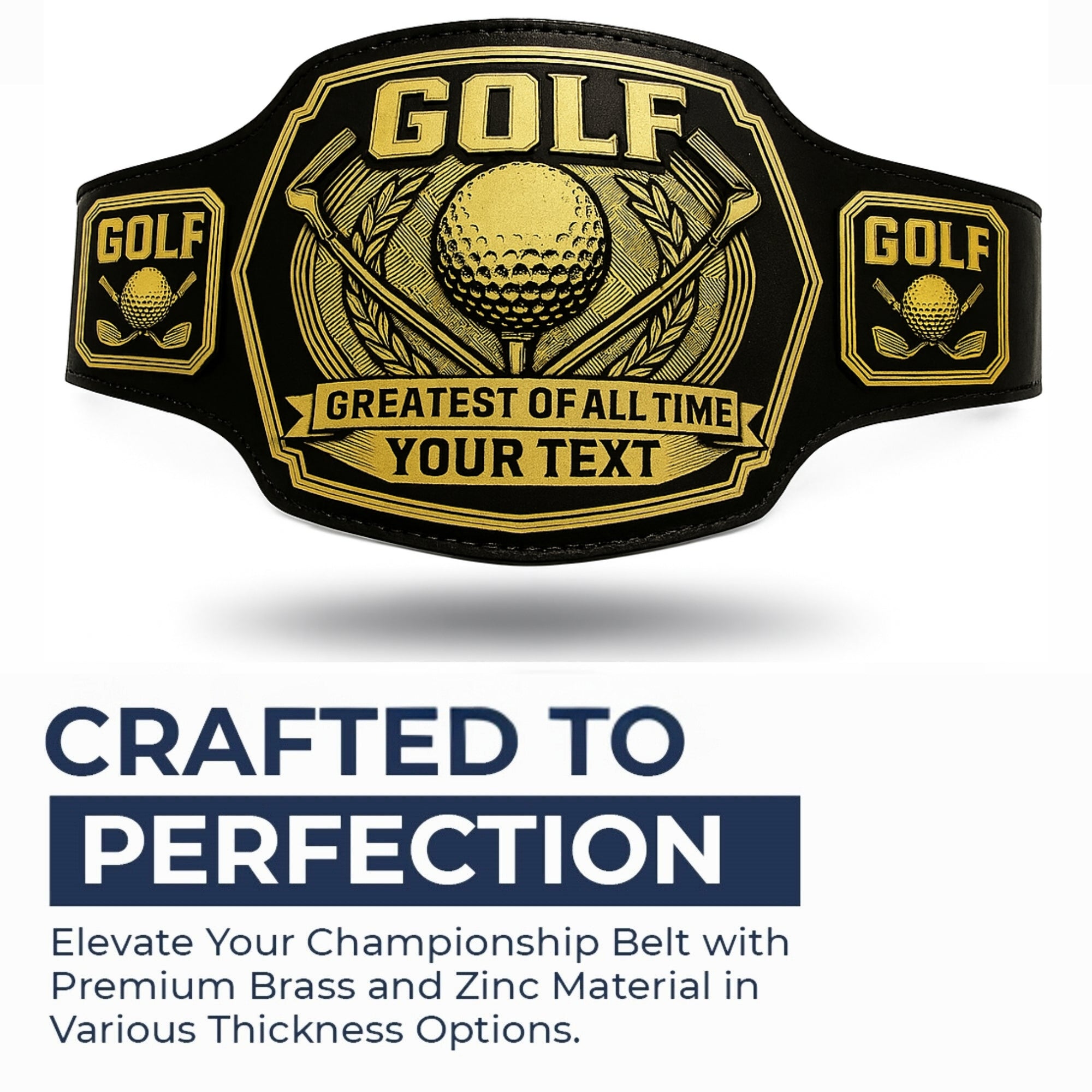 Customized Golf Championship Belt