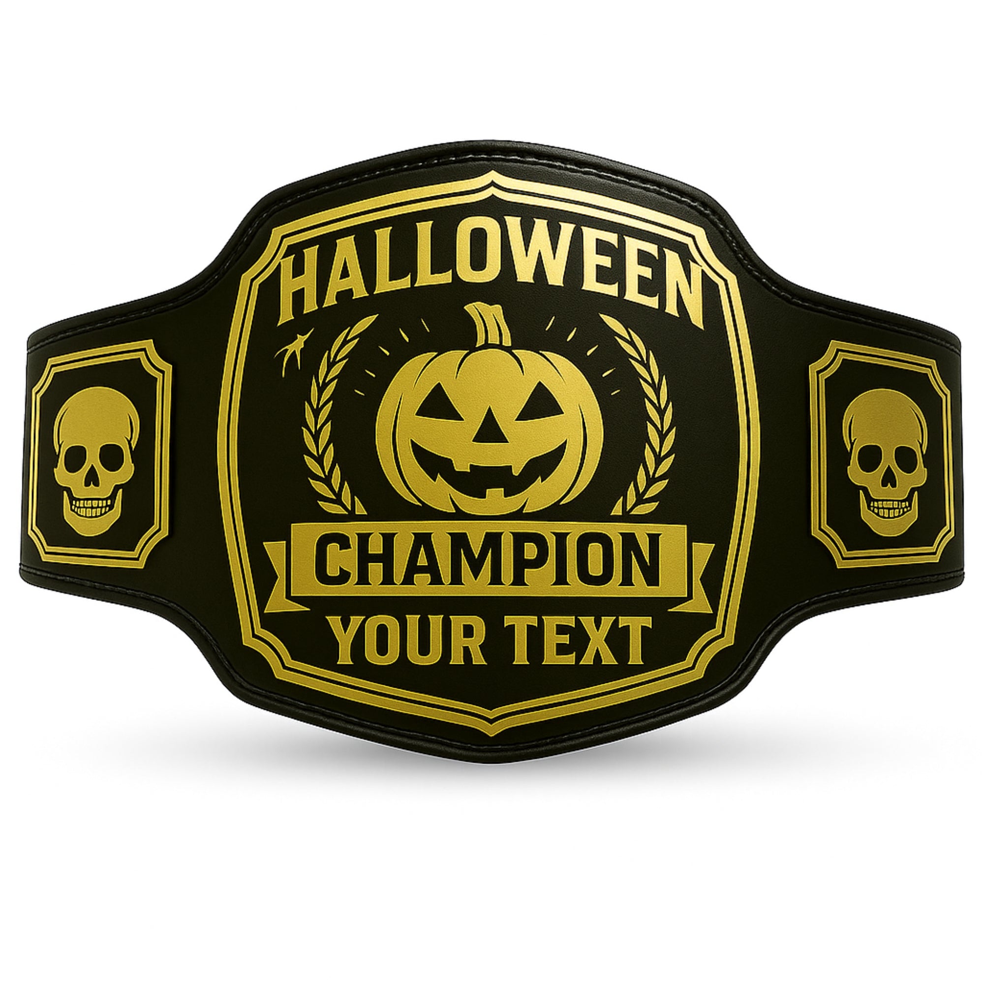 Customized Halloween Championship Belt