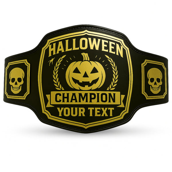 Customized Halloween Championship Belt