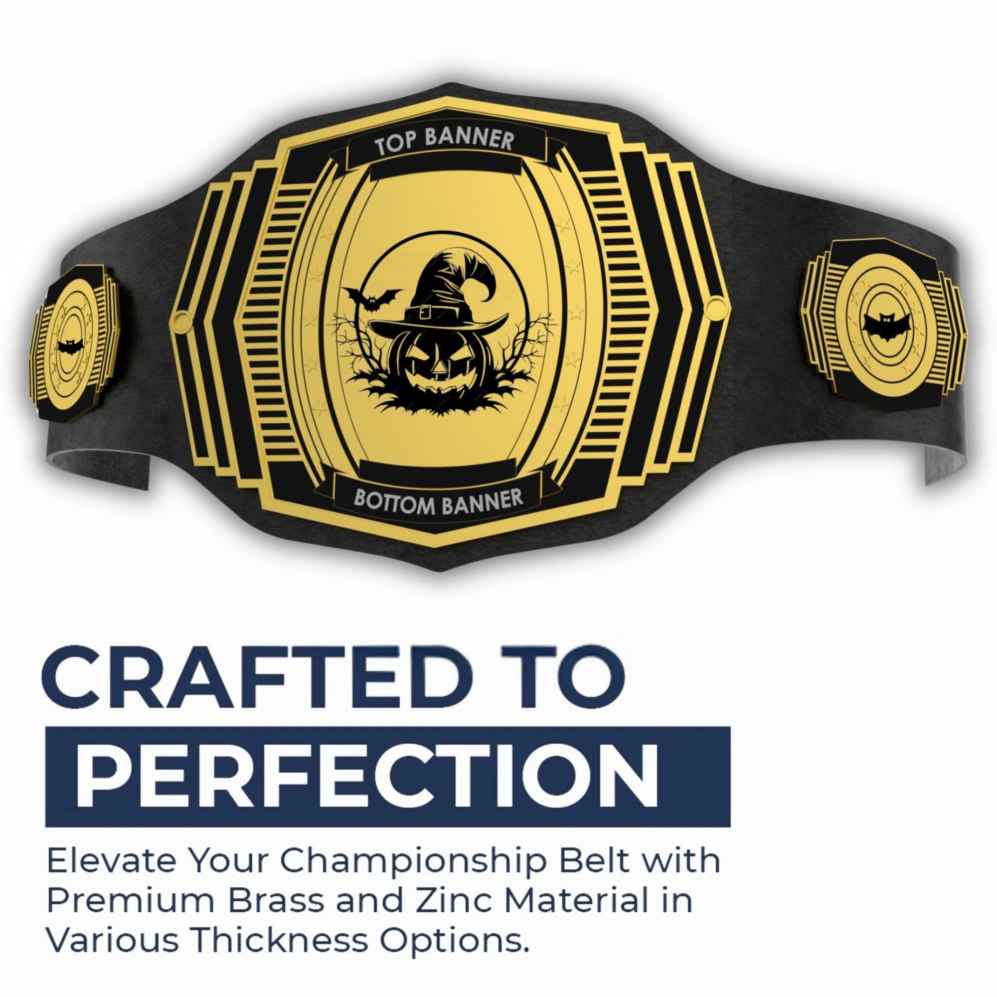 Halloween Championship Wrestling Belt