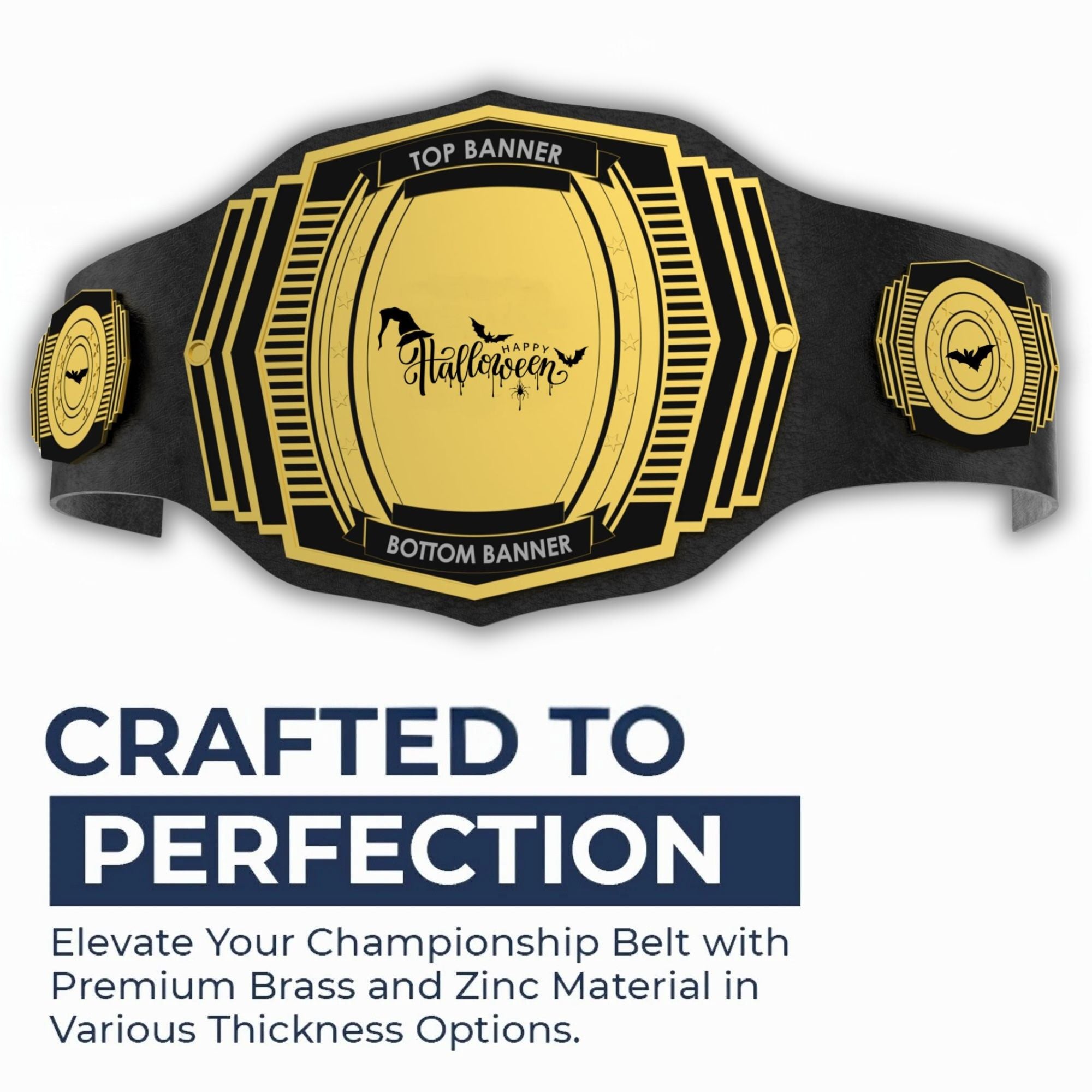 Halloween Championship Wrestling Belt