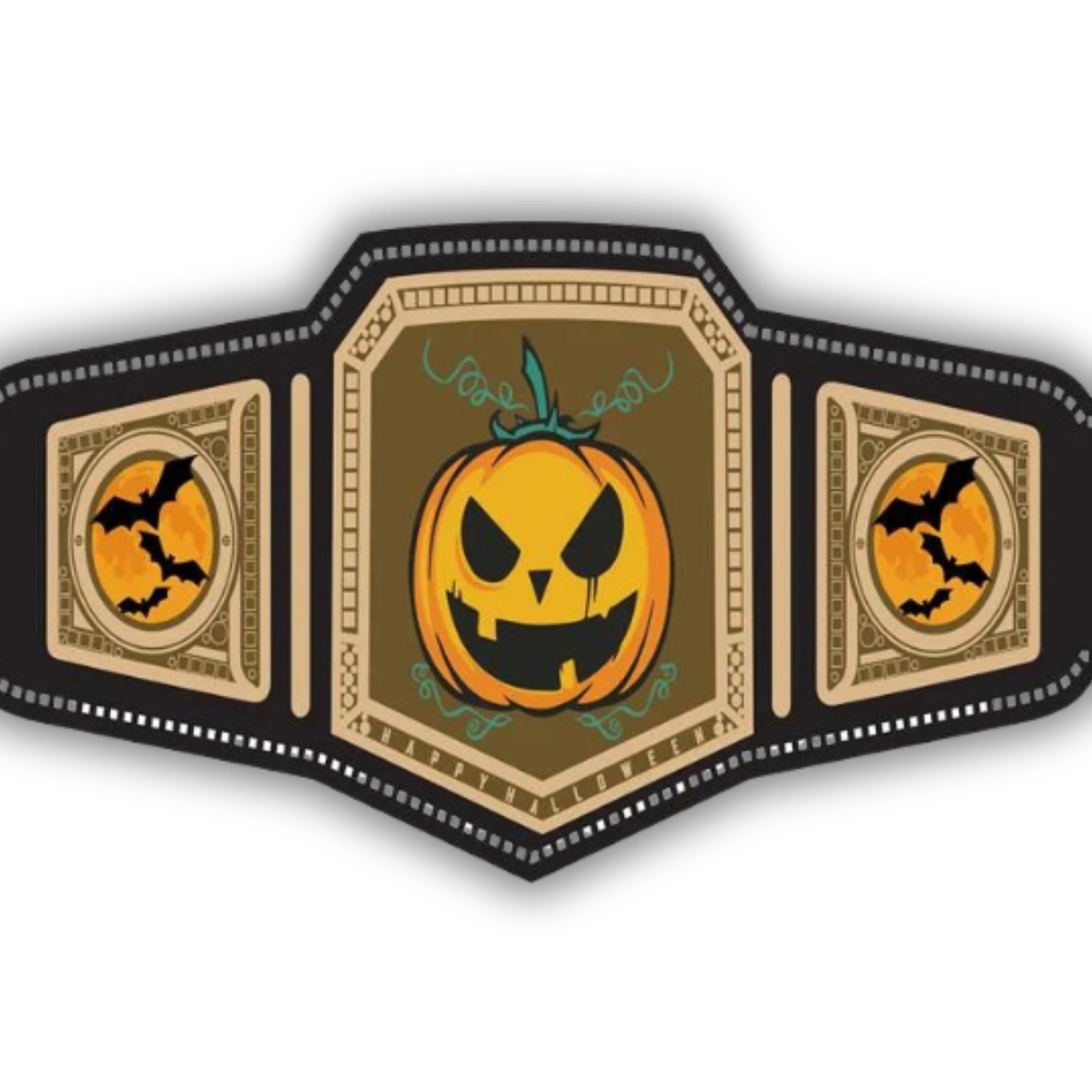Halloween Championship Wrestling Belt
