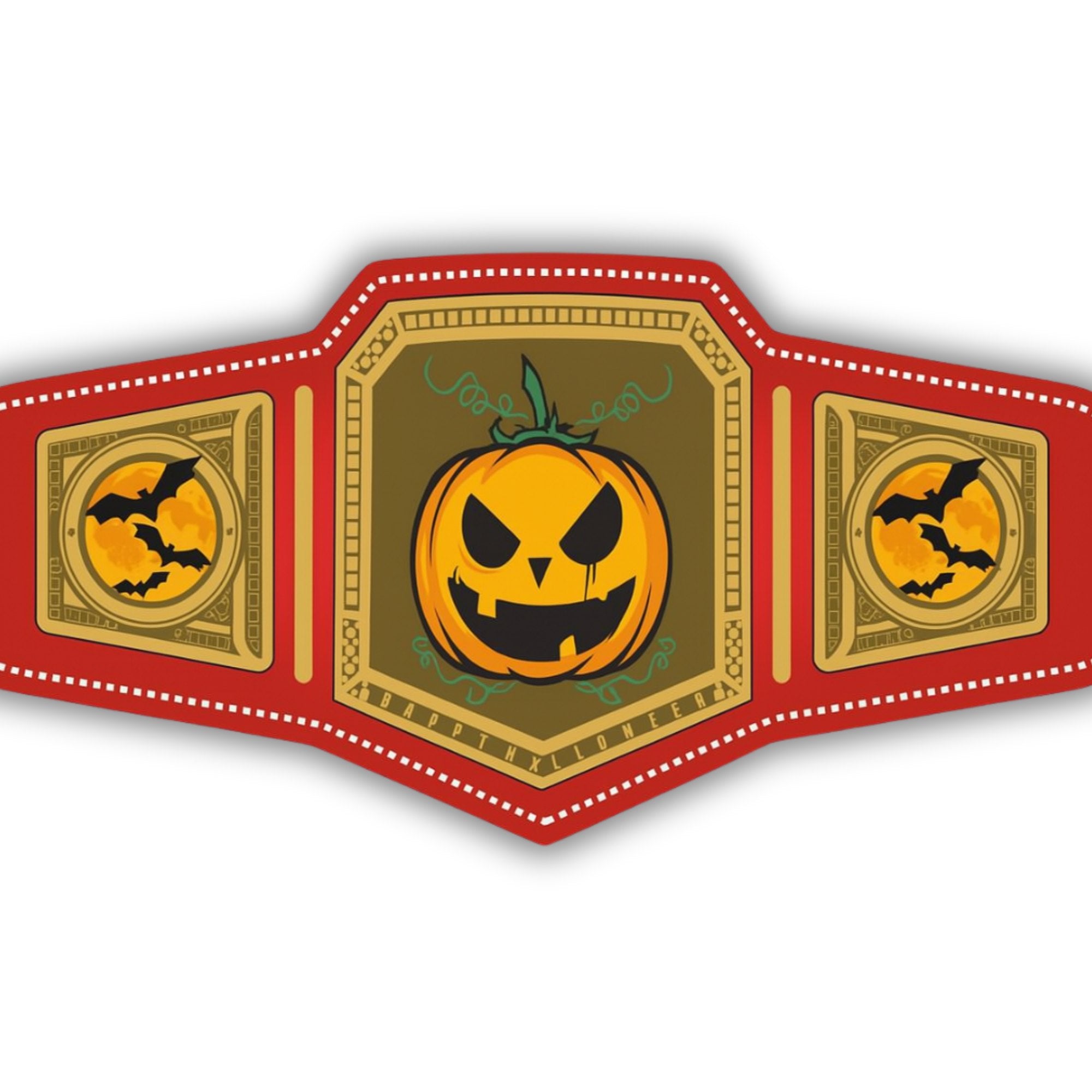 Halloween Horror Championship Wrestling Belt