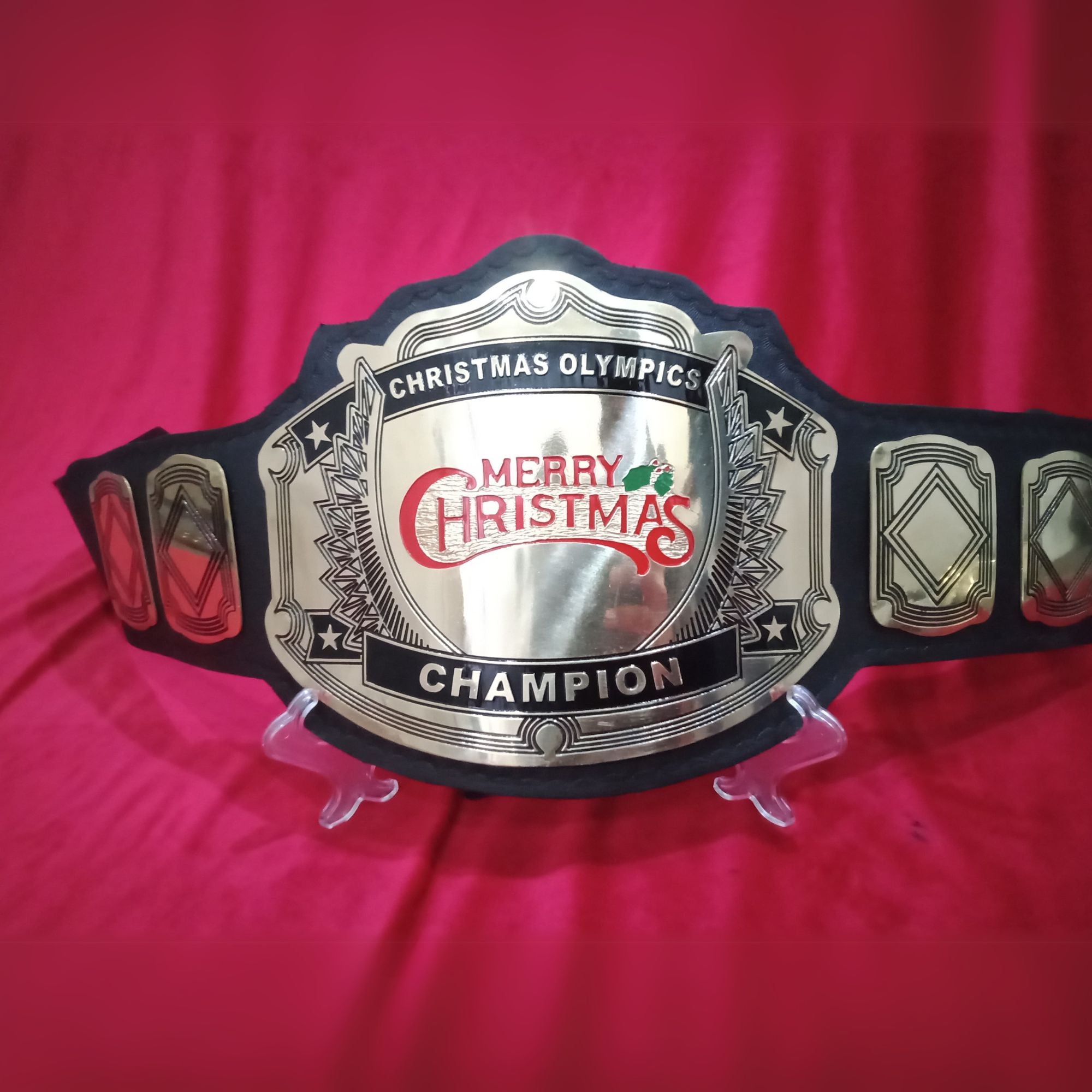 Christmas Championship Wrestling Belt