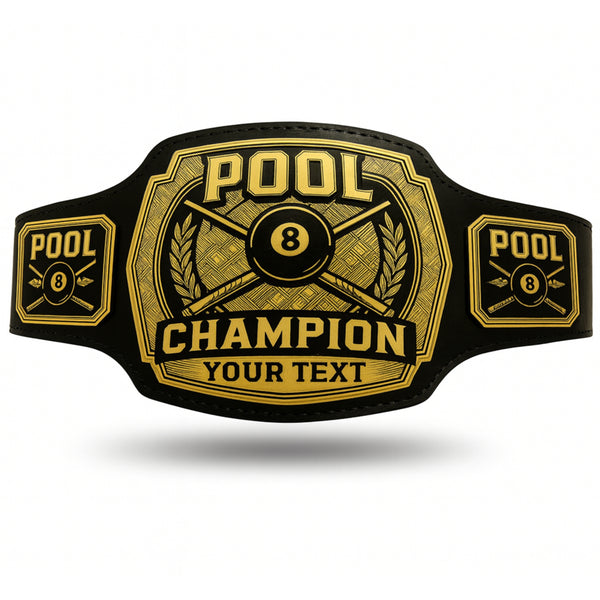Pool Championship Belt