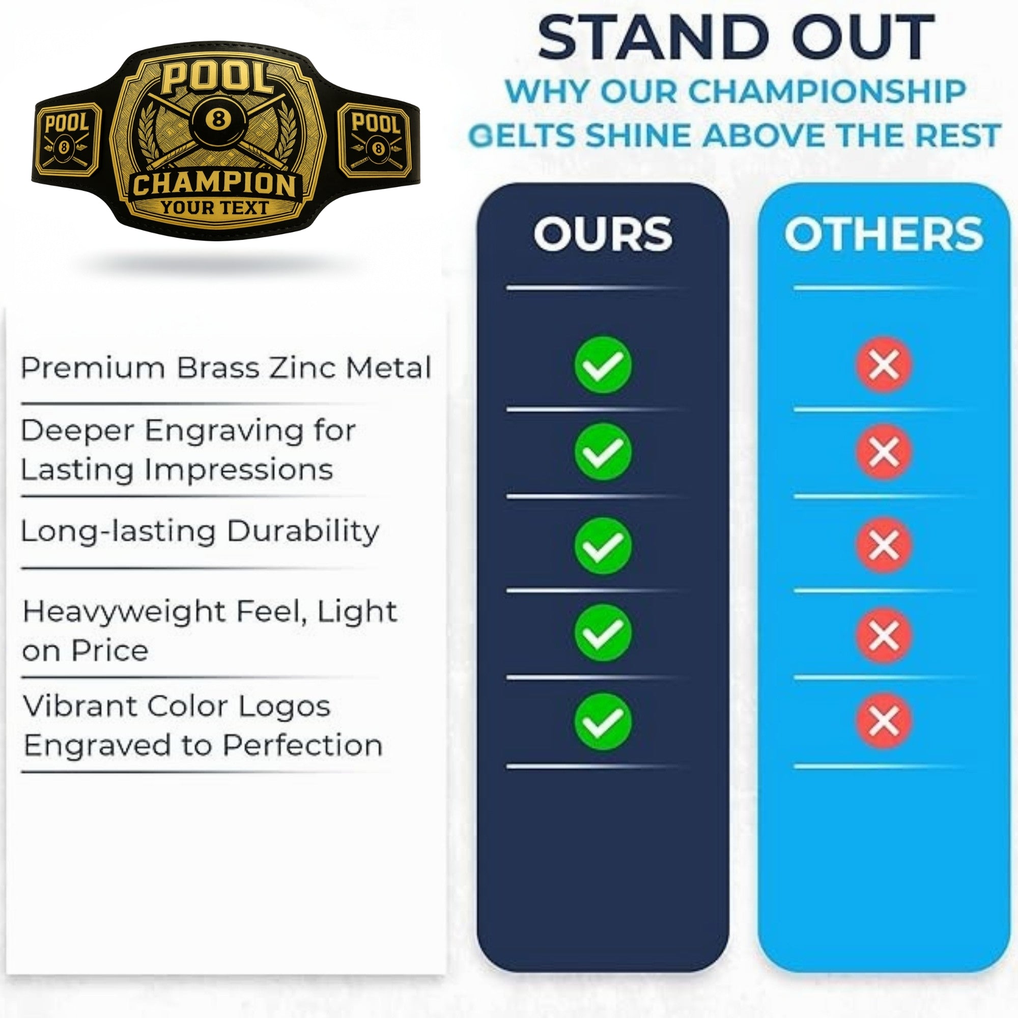 Pool Championship Belt