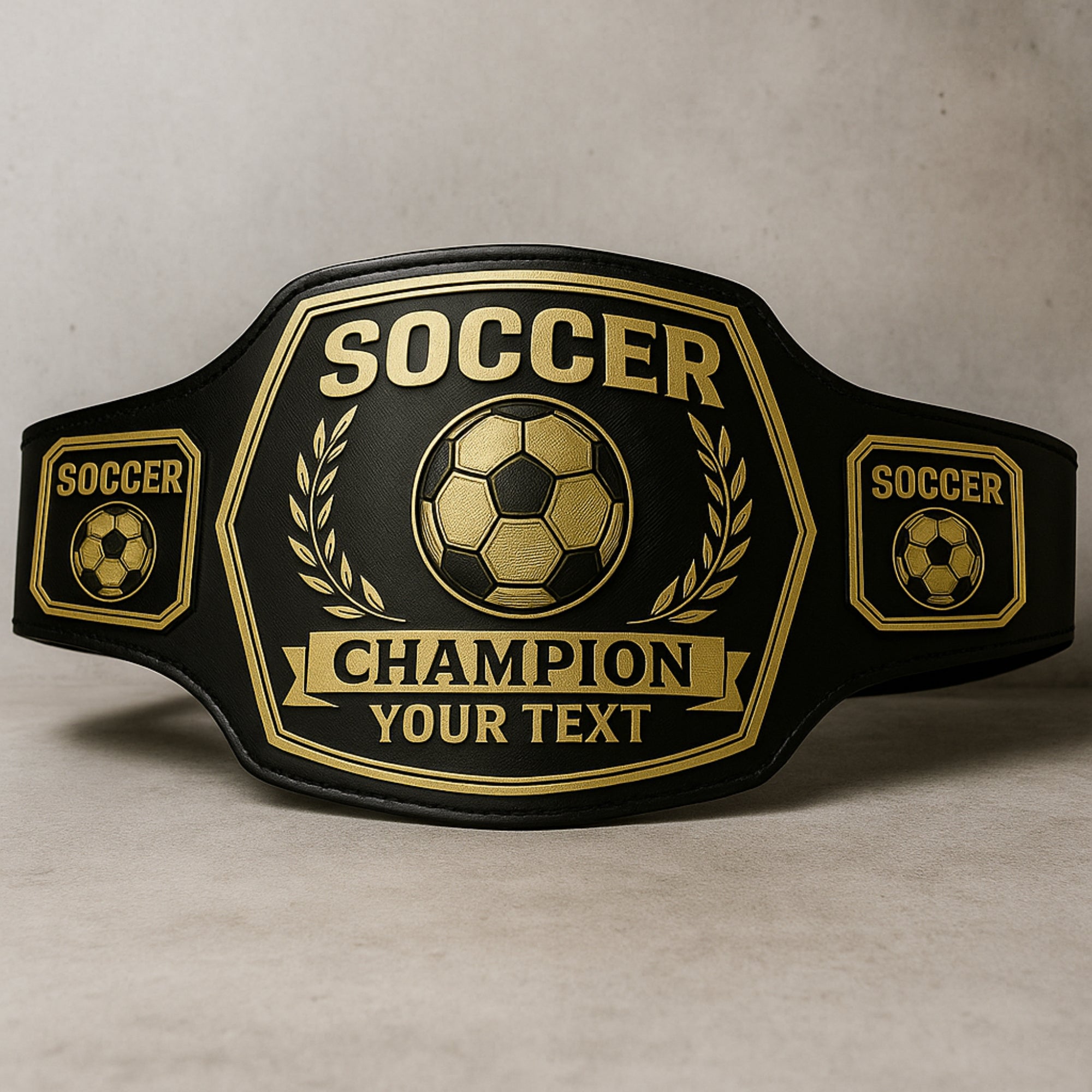Soccer Championship Belt