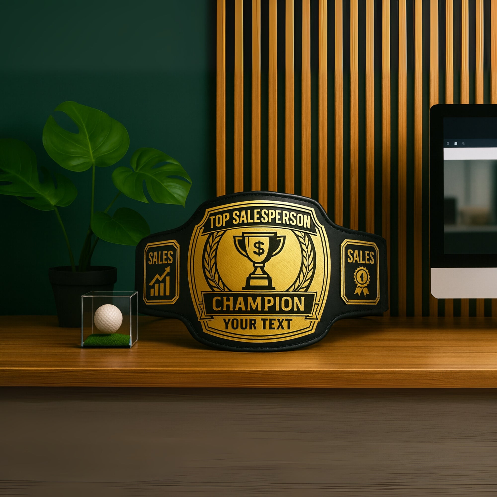 Customized Topsales Person Championship Belt