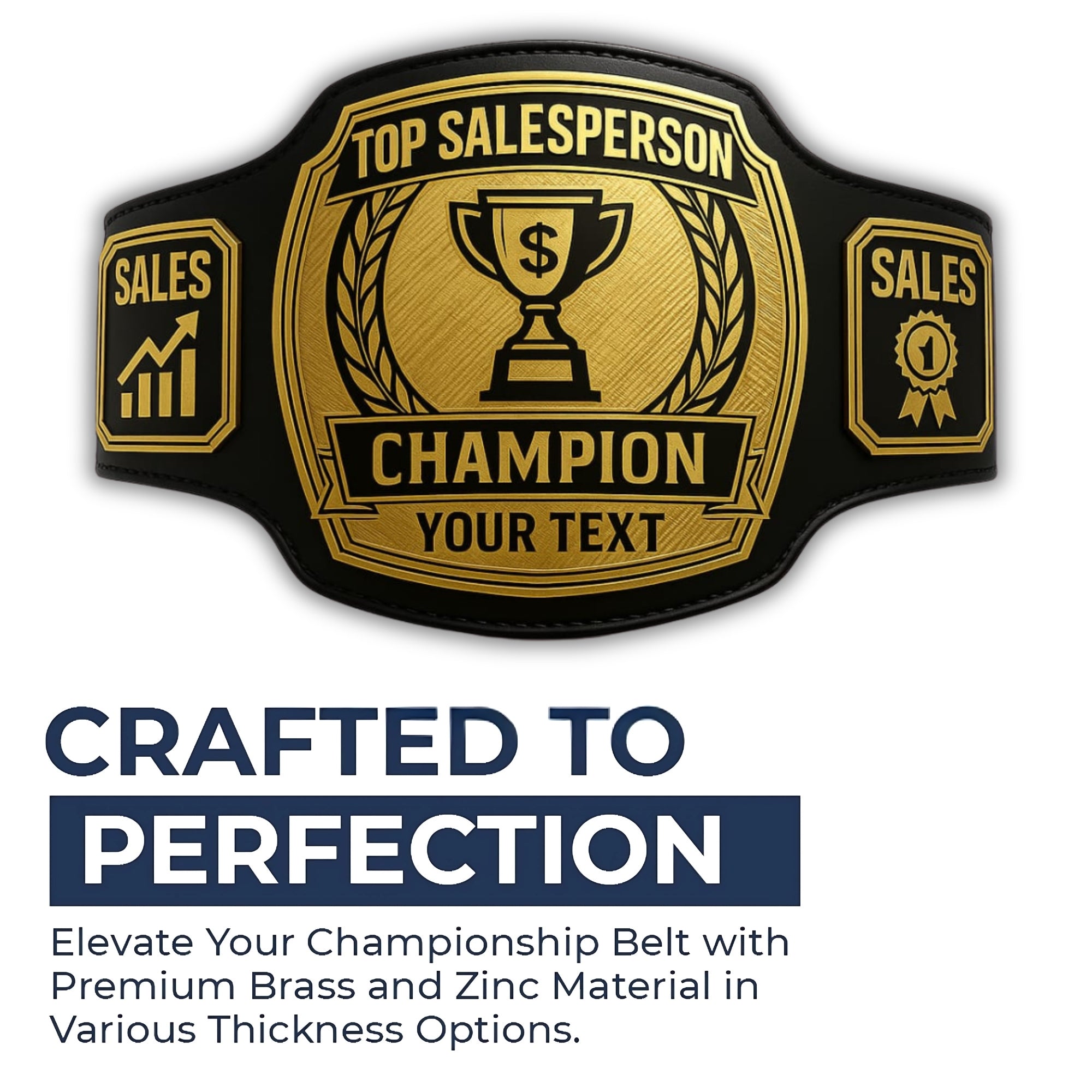 Customized Topsales Person Championship Belt