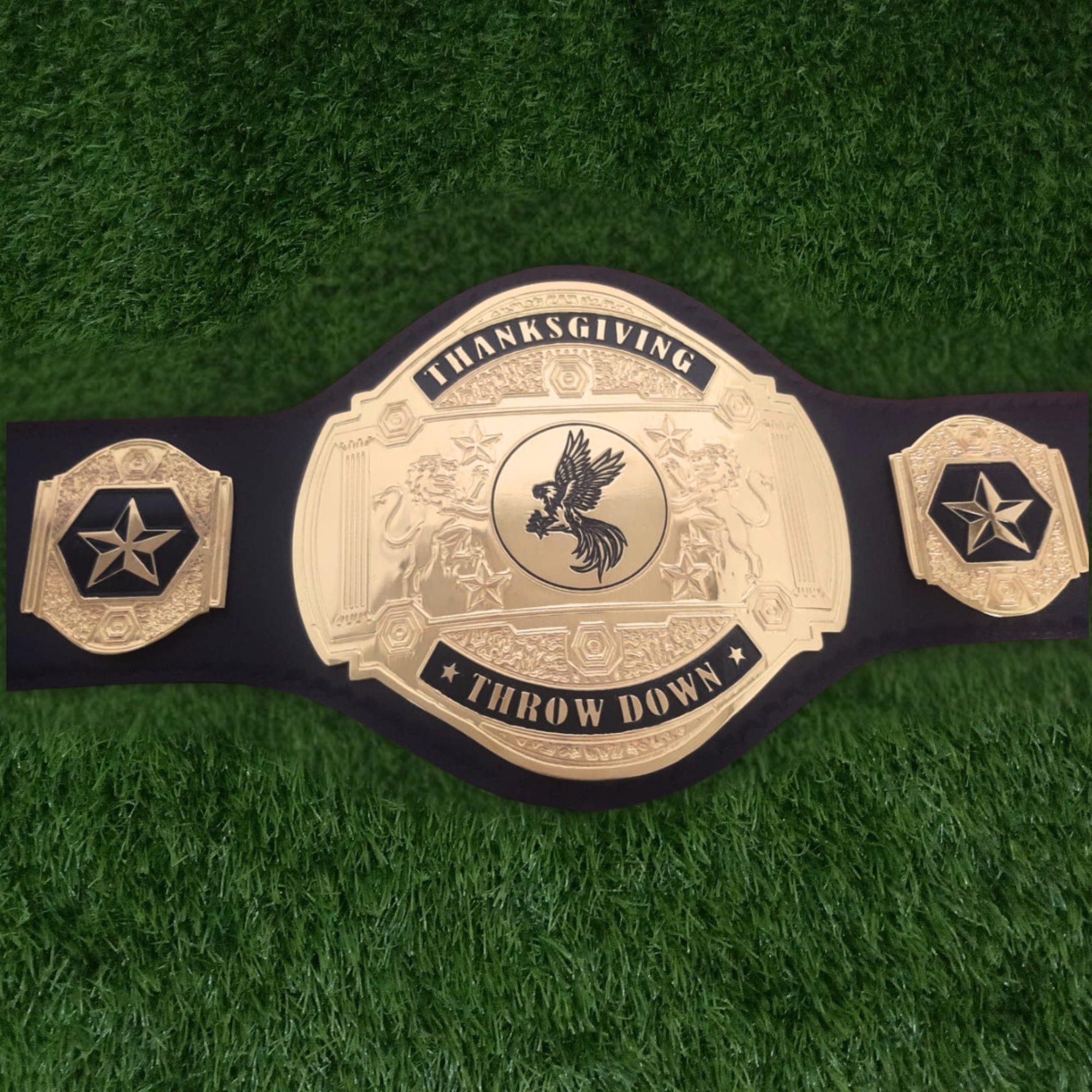 Personalized Wrestling Title Belt