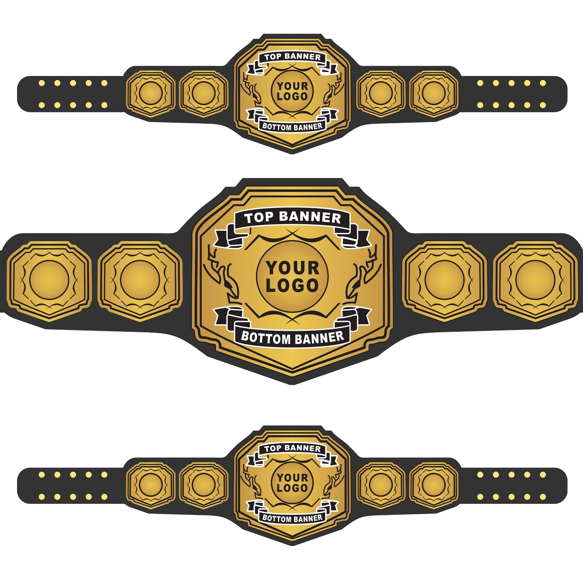 Custom Champion Belt Made for Winners