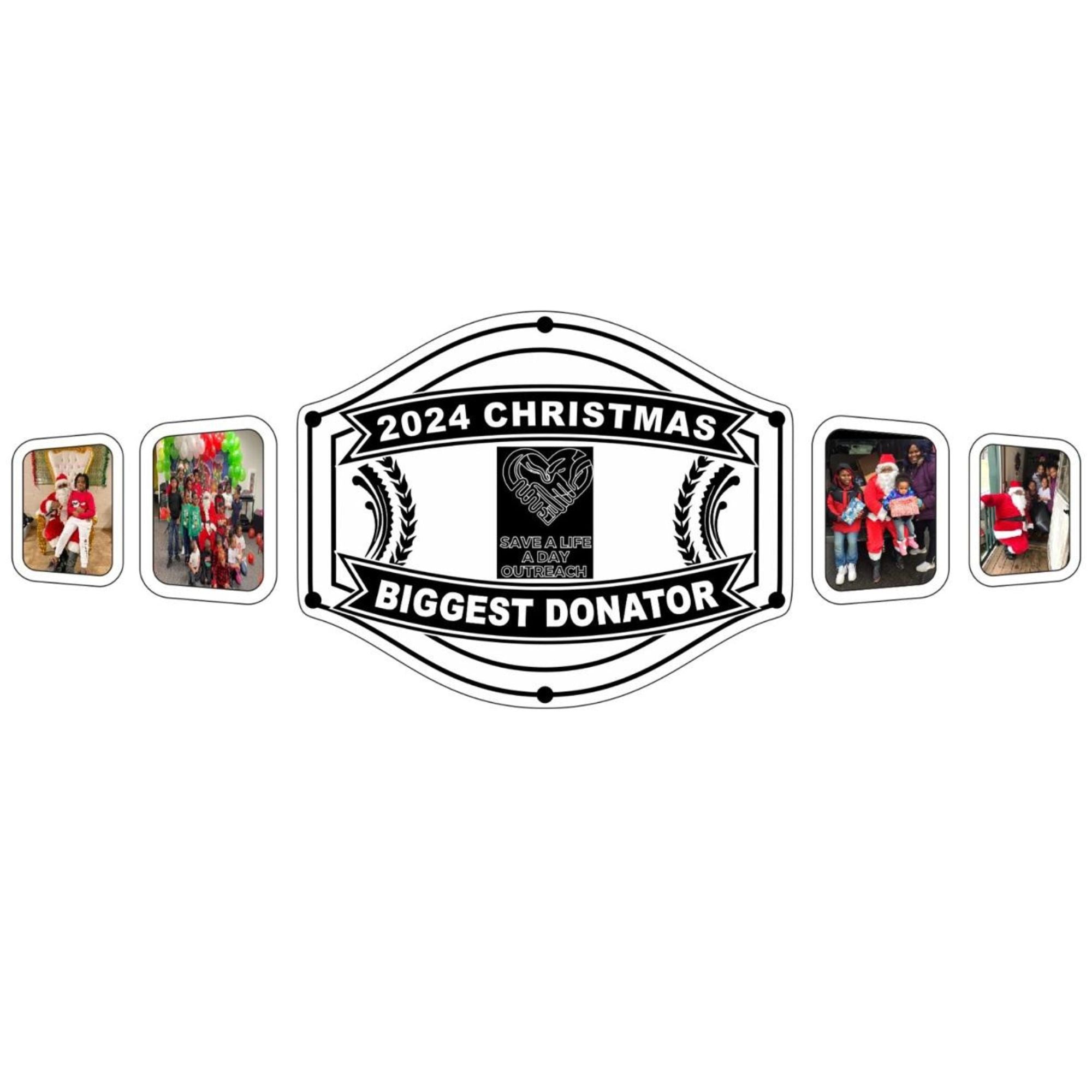 Christmas Championship Wrestling Belt