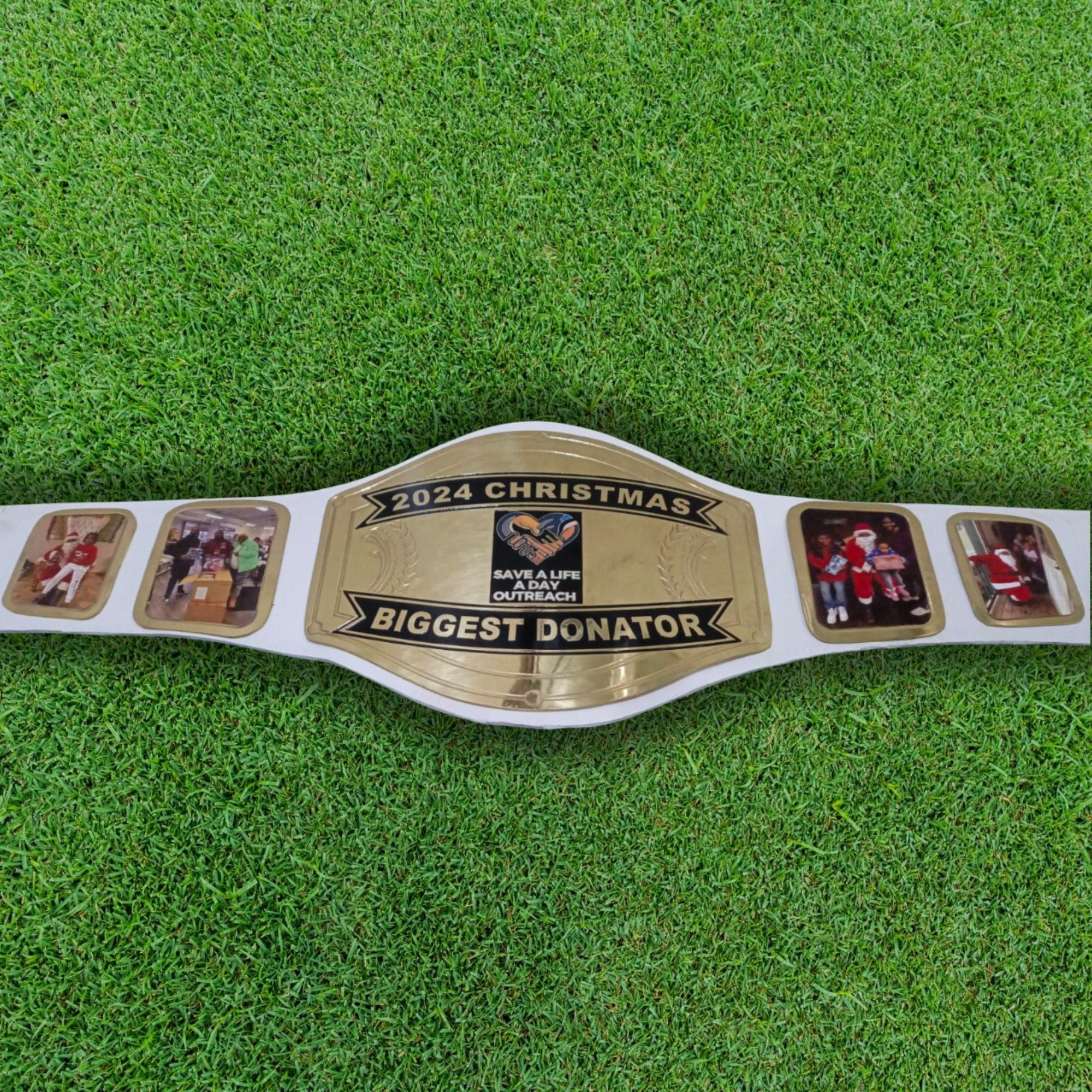 Christmas Championship Wrestling Belt