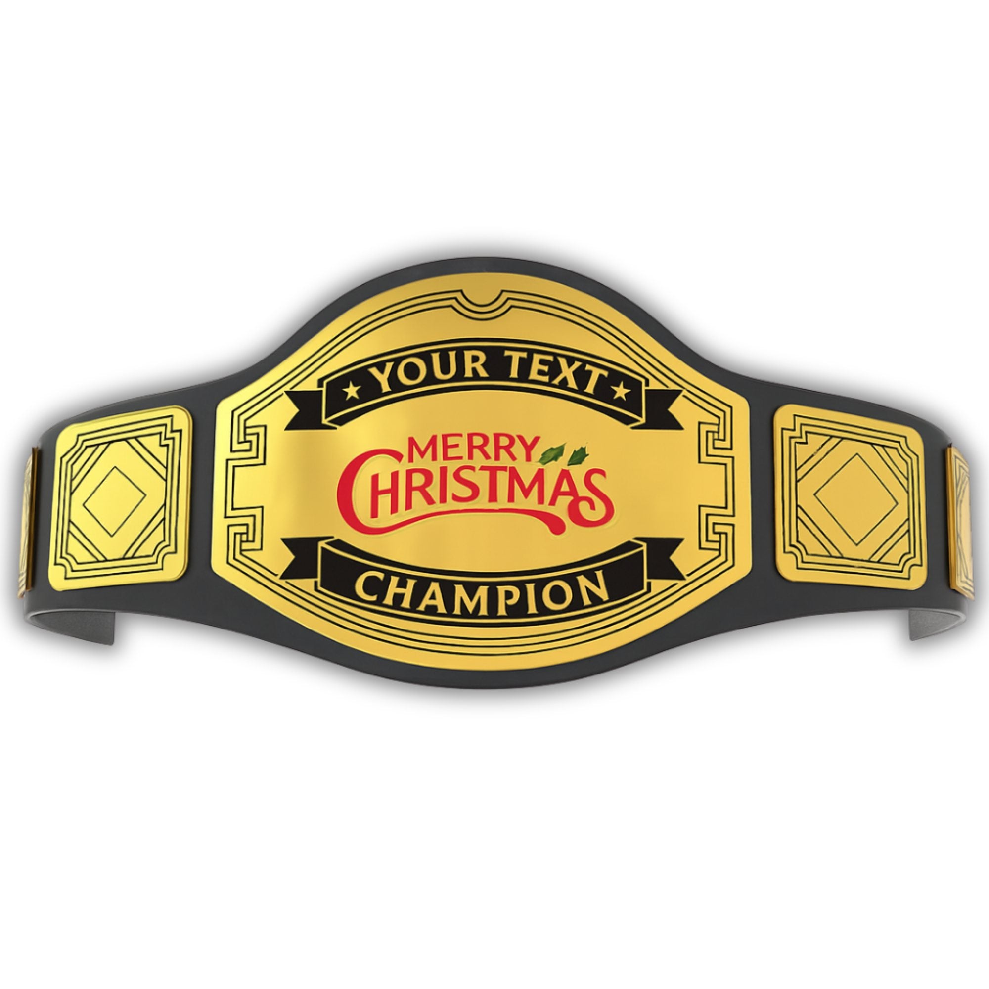 Christmas Championship Wrestling Belt