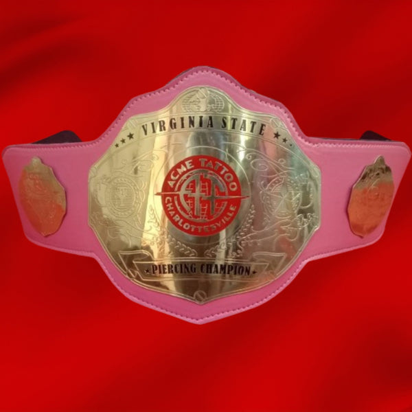 Custom Virginia State Championship Belt - Customize Wrestling Belts