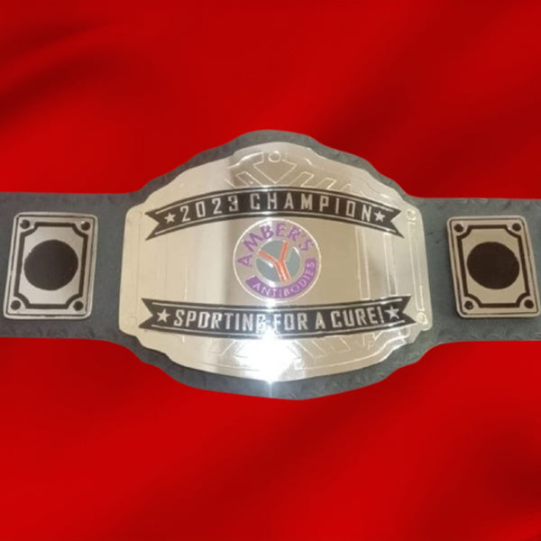 Custom Amber Anti Body Wrestling Championship Belt