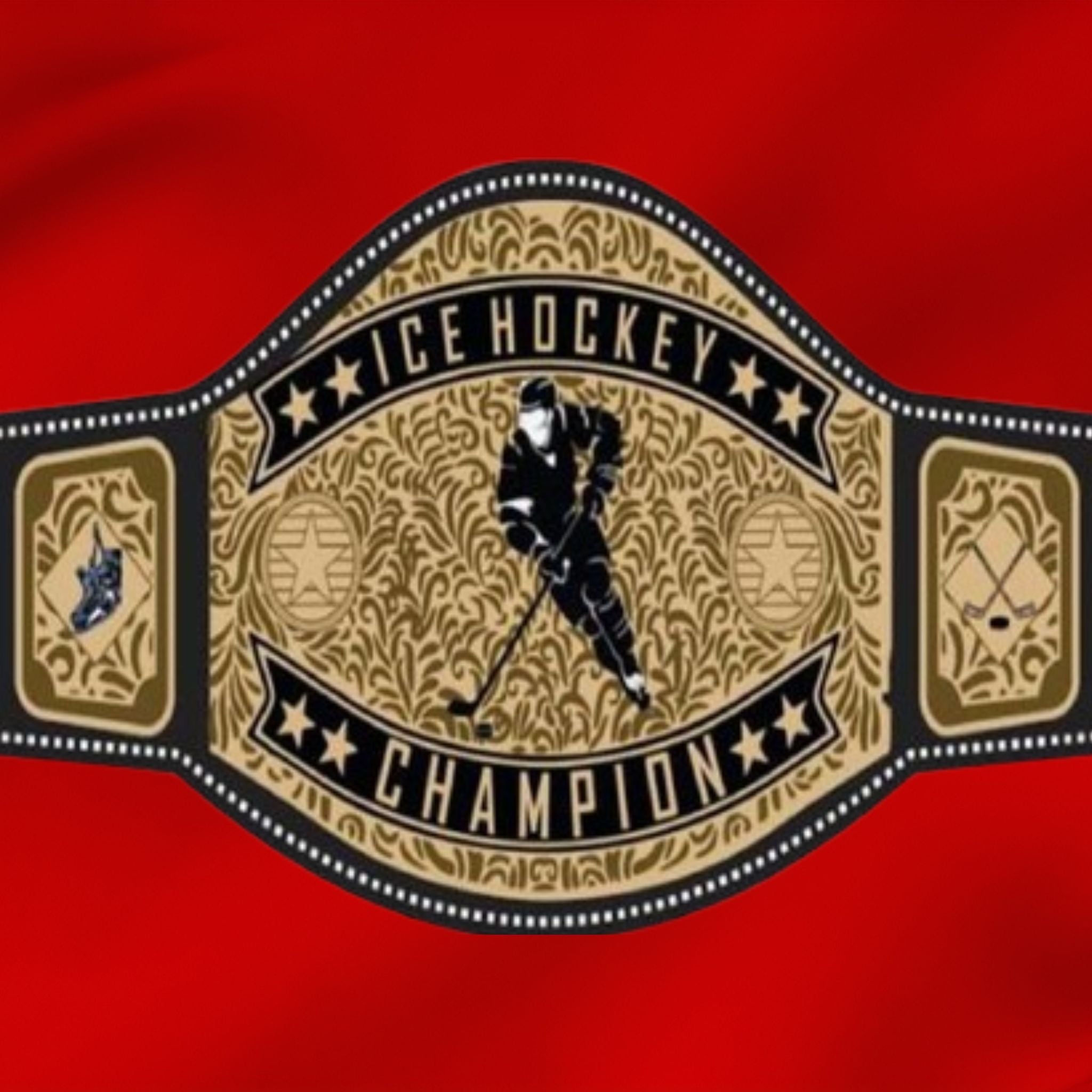 Ice Hockey Championship Wrestling Belt