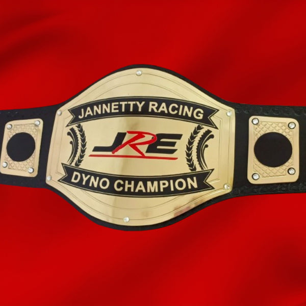 Custom Name and JRE Logo Wrestling Championship Belt - Customize Wrestling Belts