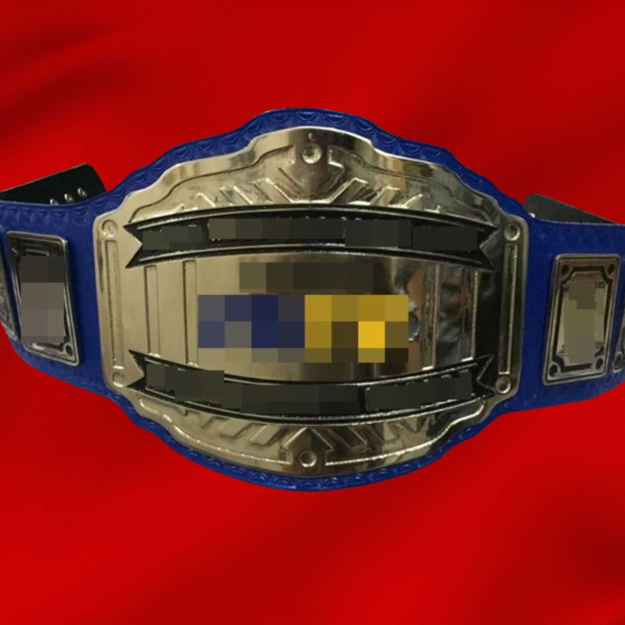 Custom Name and  Logo Championship Belt - Customize Wrestling Belts