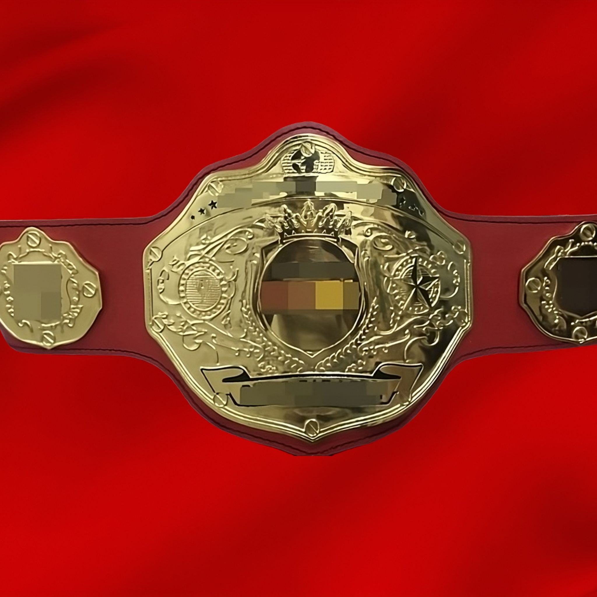 Custom Name and  Logo Championship Belt - Customize Wrestling Belts