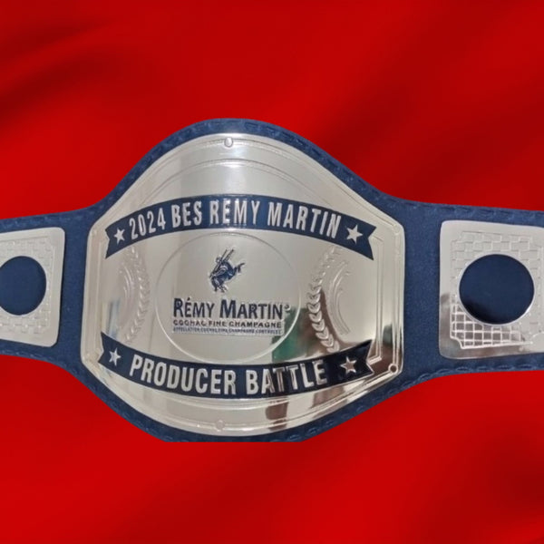 Custom Name and Remy Martin Logo Wrestling Championship Belt - Customize Wrestling Belts