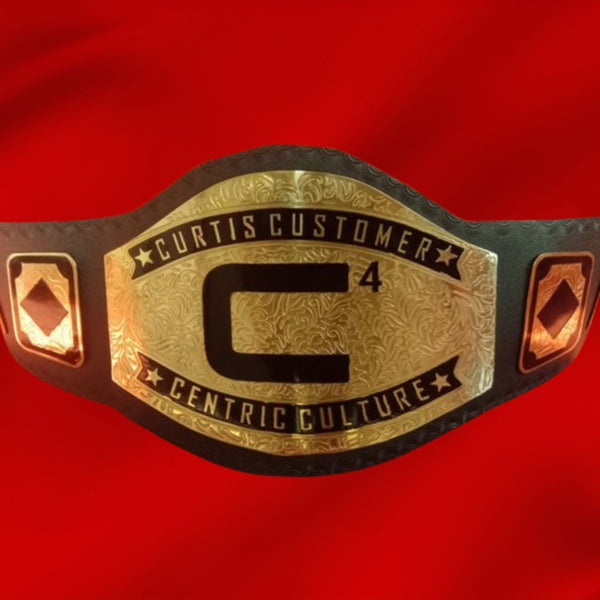 Custom C4 Wrestling Championship Belt