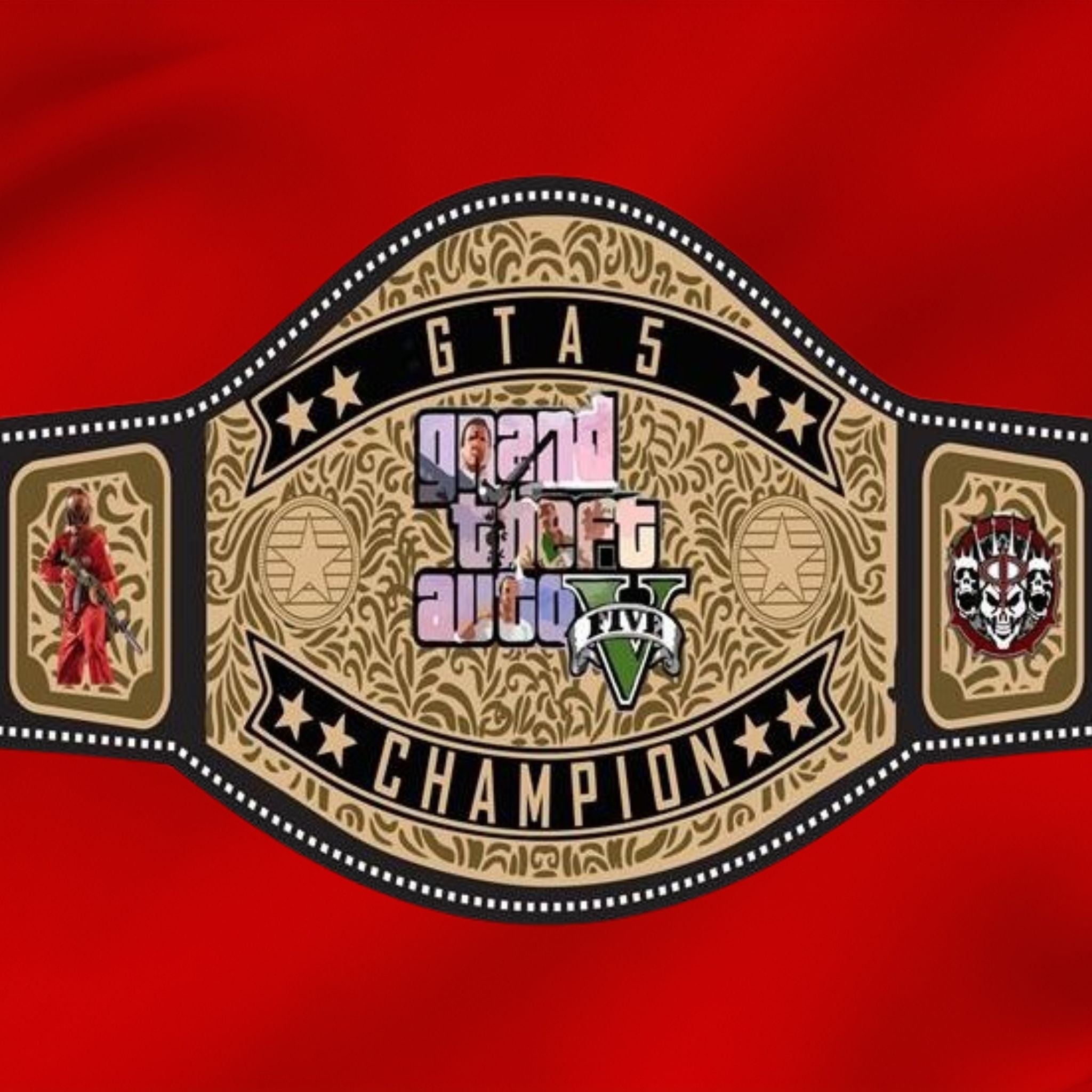 Grand Theft Auto V Championship Wrestling Belt