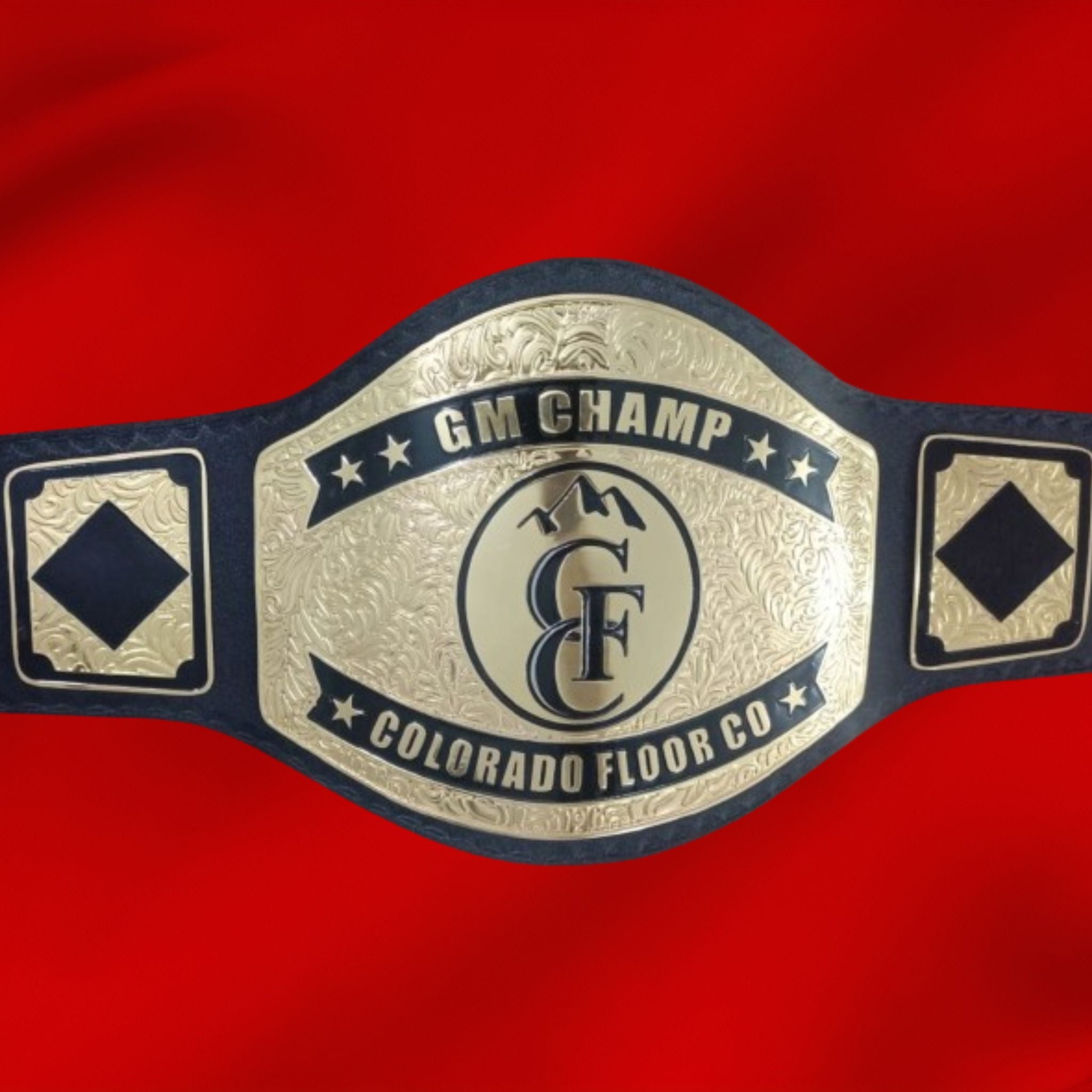 Custom Name and CFC Home Logo Wrestling Championship Belt - Customize Wrestling Belts