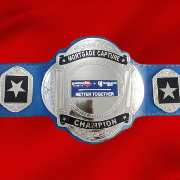 Custom Name and Better Together Logo Wrestling Championship Belt - Customize Wrestling Belts