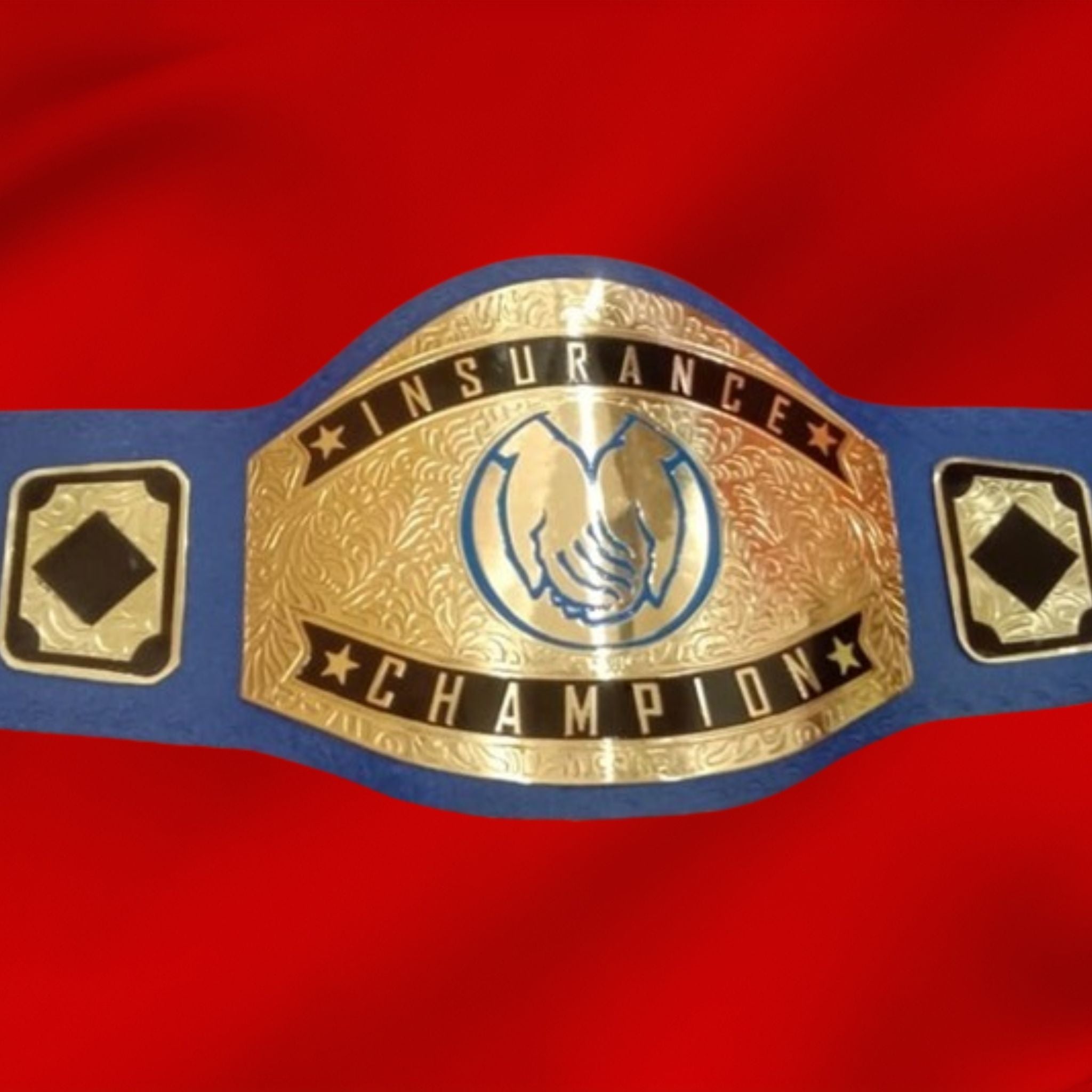 Custom Catching Hand Wrestling Championship Belt