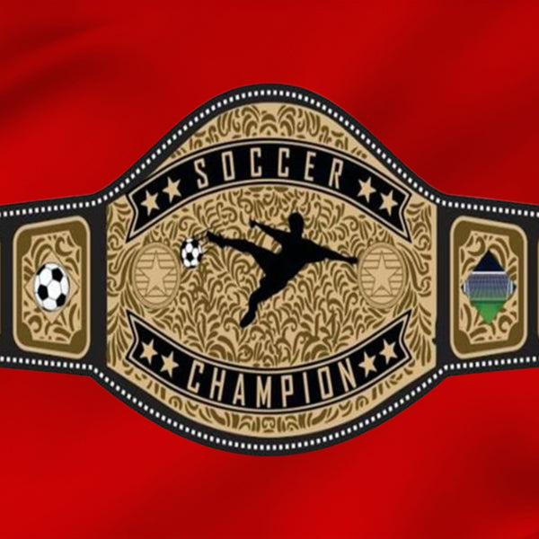 Custom Soccer Championship Belt