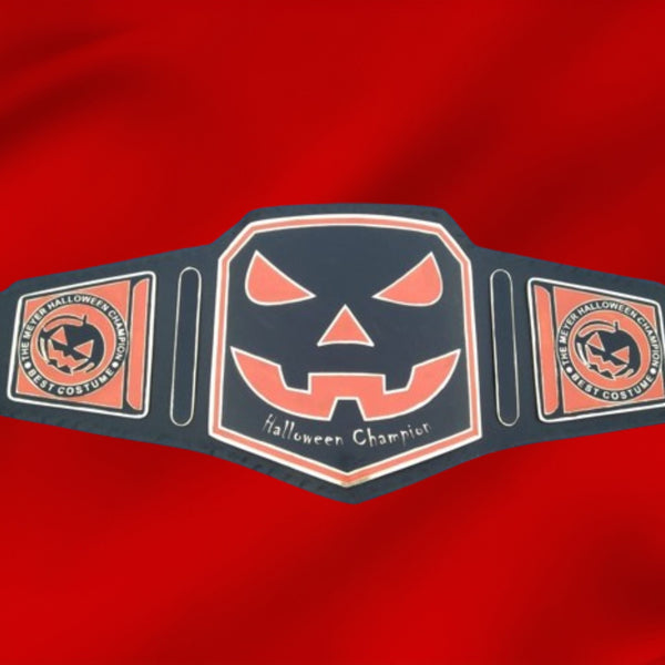 Halloween Championship Wrestling Belt