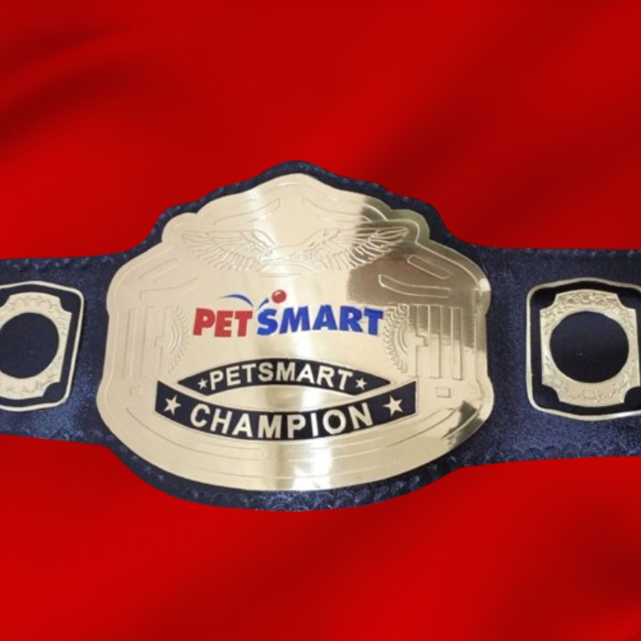 Custom Name and Pet Smart Logo Wrestling Championship Belt - Customize Wrestling Belts