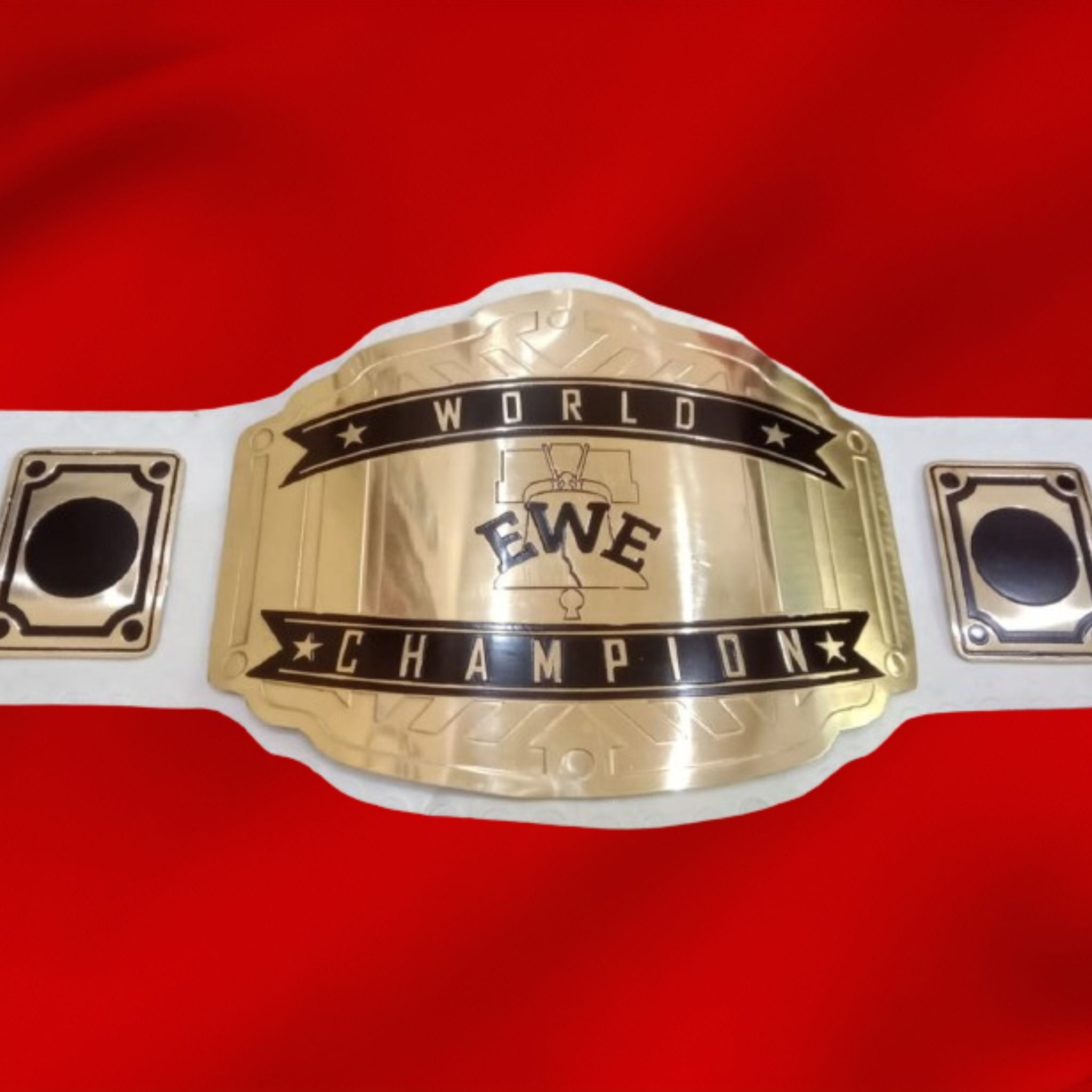 Custom Name and Bed Logo Wrestling Championship Belt - Customize Wrestling Belts