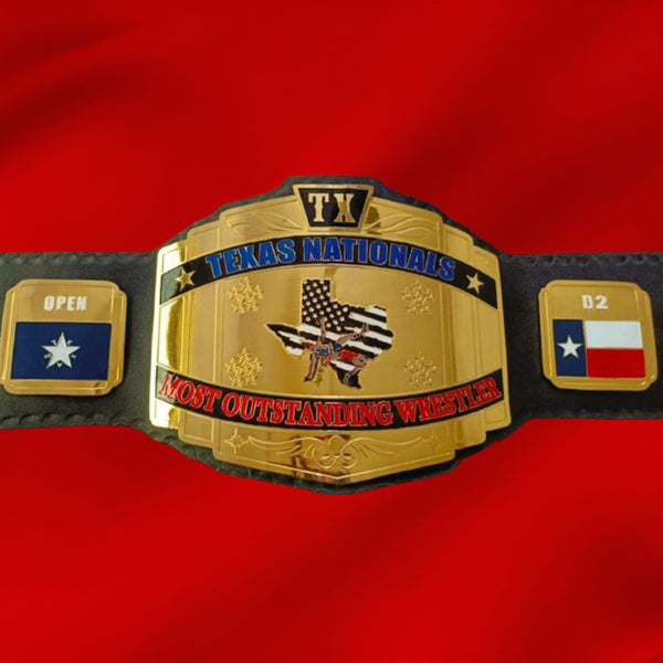 Custom Texas ChampionShip Wrestling Belt - Customize Wrestling Belts