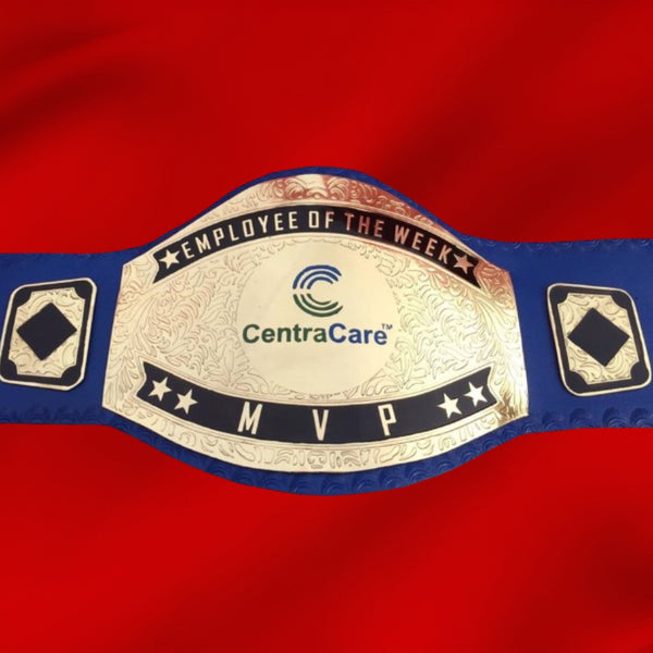 Custom Name Centra Care Logo Wrestling Championship Belt - Customize Wrestling Belts