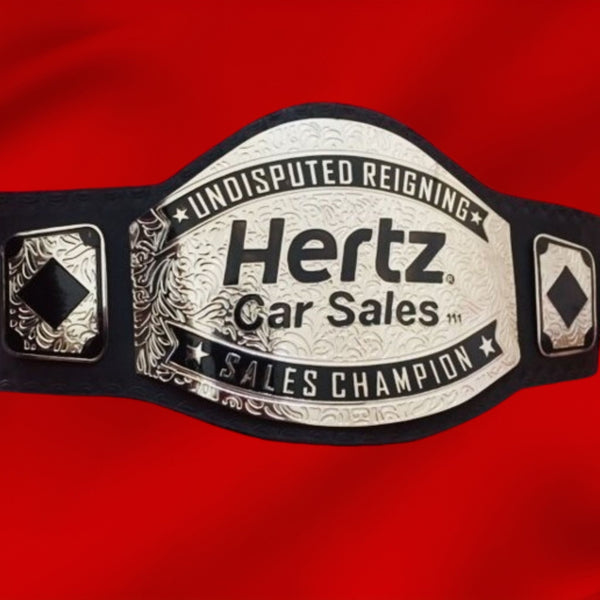 Custom Car Sales Wrestling Championship Belt