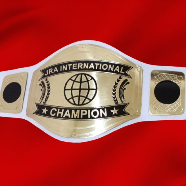 Custom Name and World Logo Wrestling Championship Belt - Customize Wrestling Belts