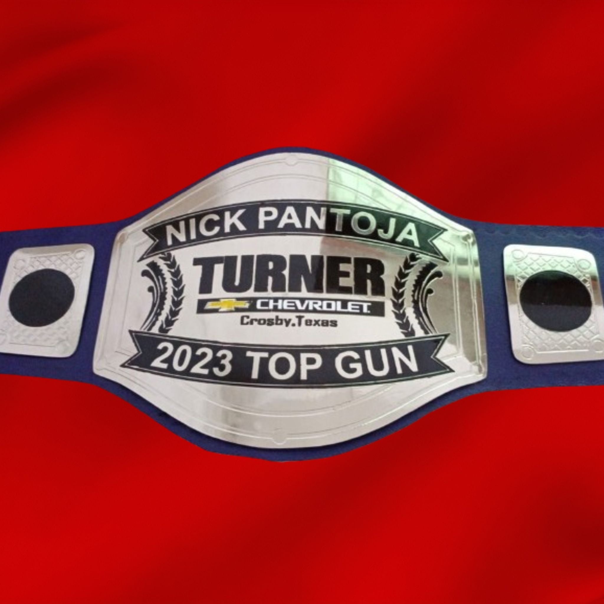 Custom Name and Turner Logo Wrestling Championship Belt - Customize Wrestling Belts