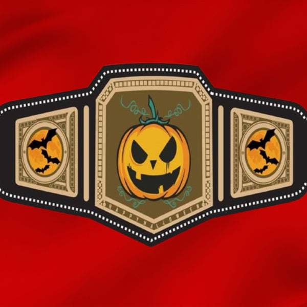 Halloween Championship Wrestling Belt