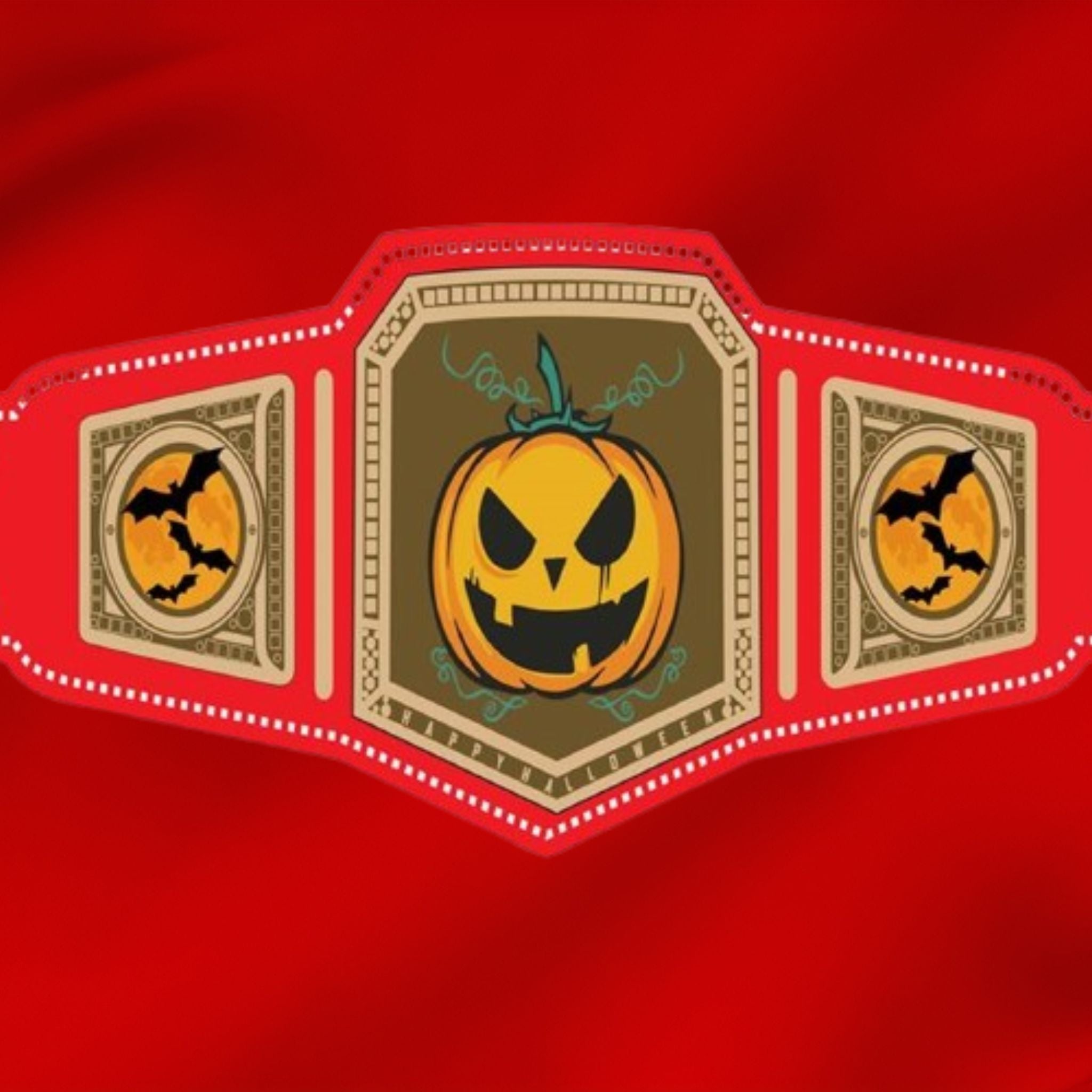 Halloween Championship Wrestling Belt