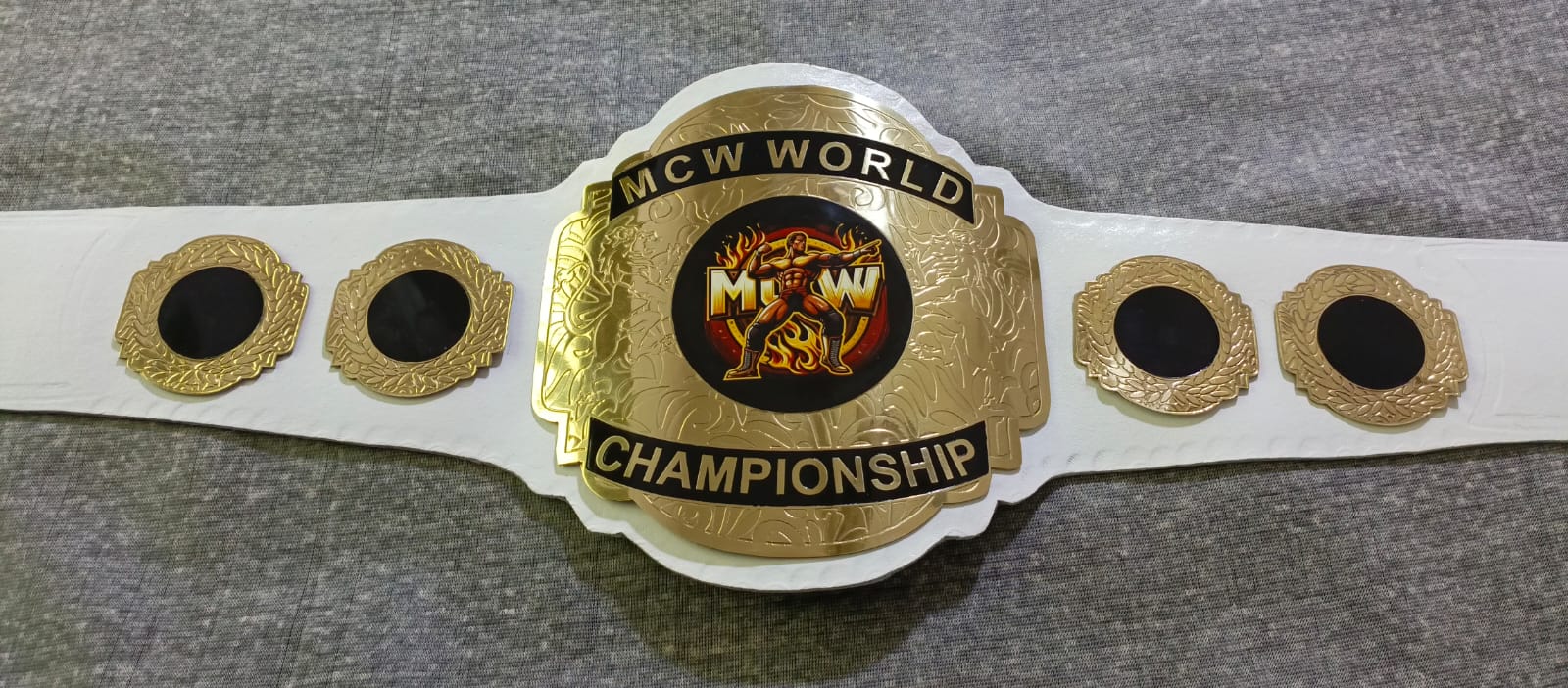 Custom Name and Wrestler Logo Wrestling Championship Belt - Customize Wrestling Belts