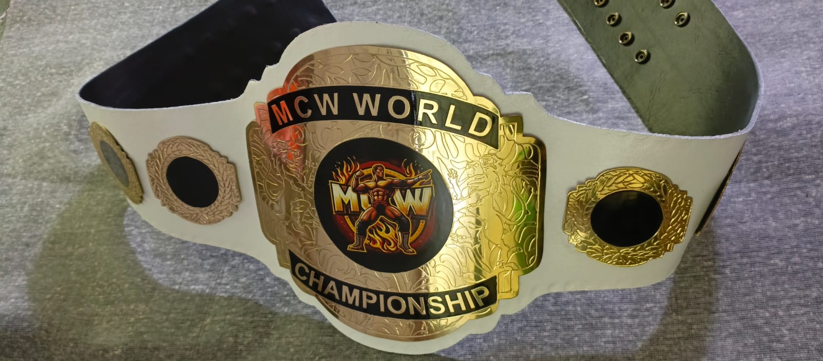 Custom Name and Wrestler Logo Wrestling Championship Belt - Customize Wrestling Belts