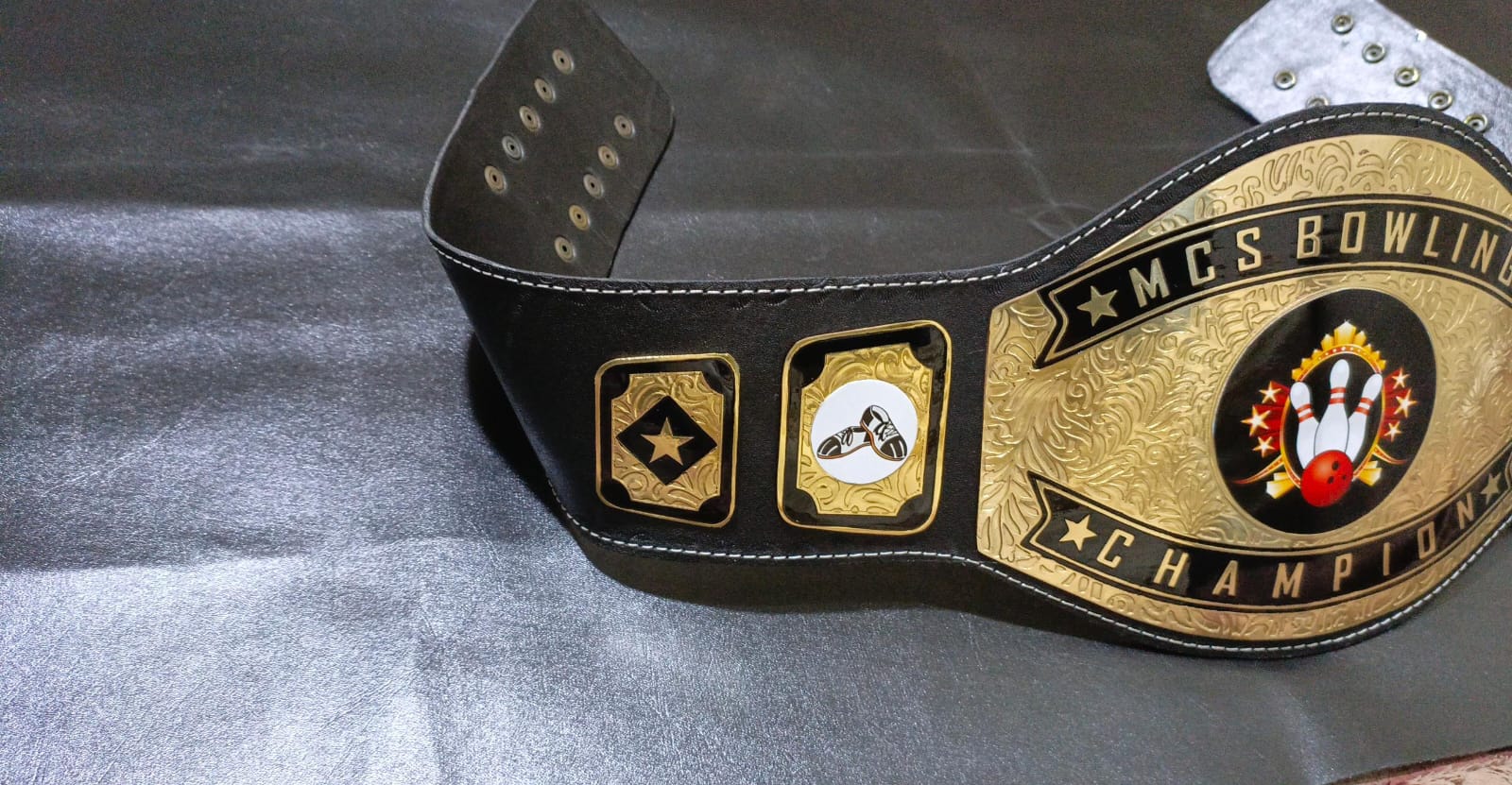 Customized Bowling Championship Wrestling Belt - Customize Wrestling Belts