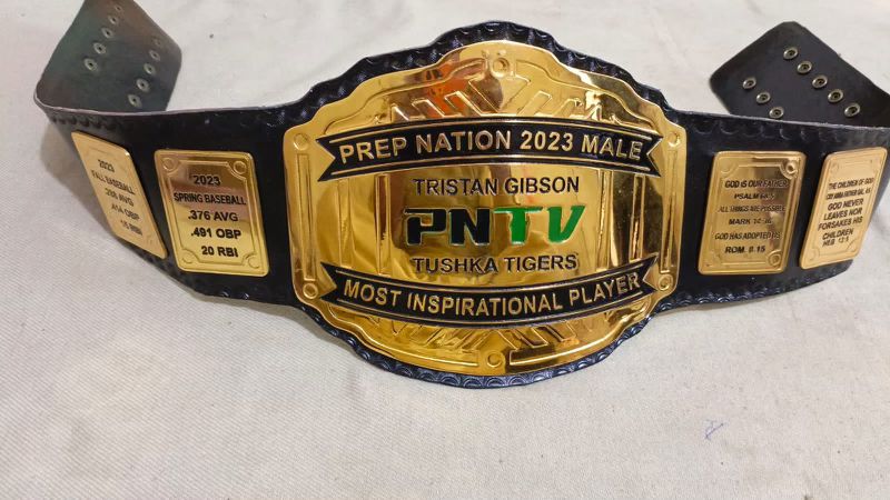 Custom Championship Title Belts (4mm ZINC)