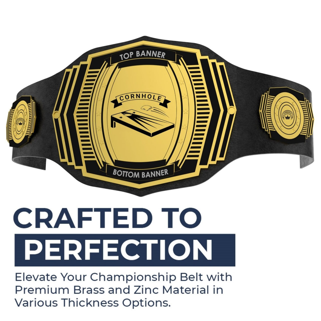 Custom Cornhole Championship Belt