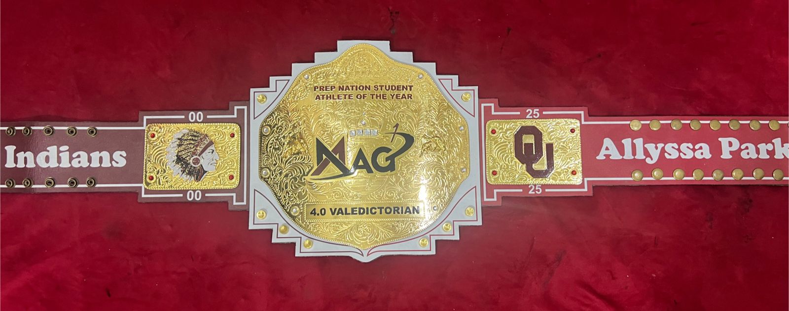Custom Championship Title Belts (4mm ZINC)