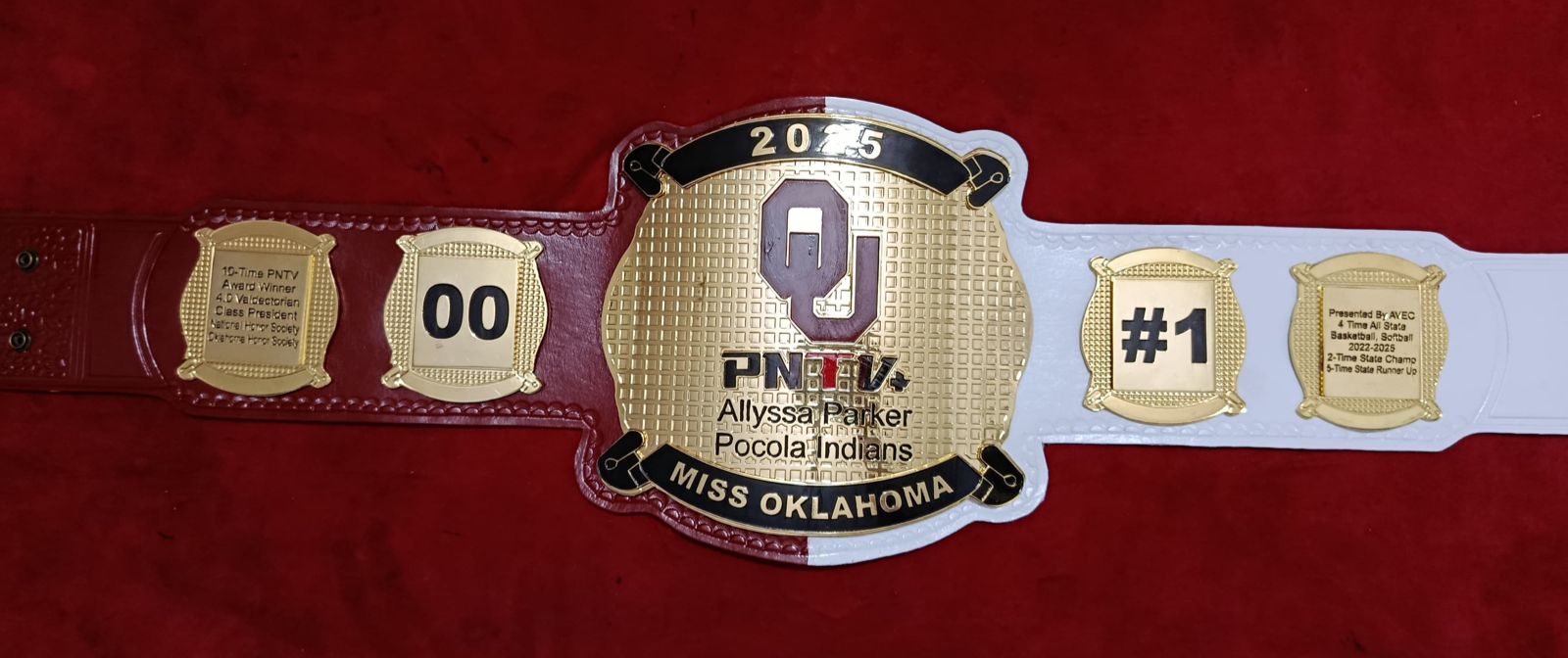 Custom Championship Title Belts (4mm ZINC)